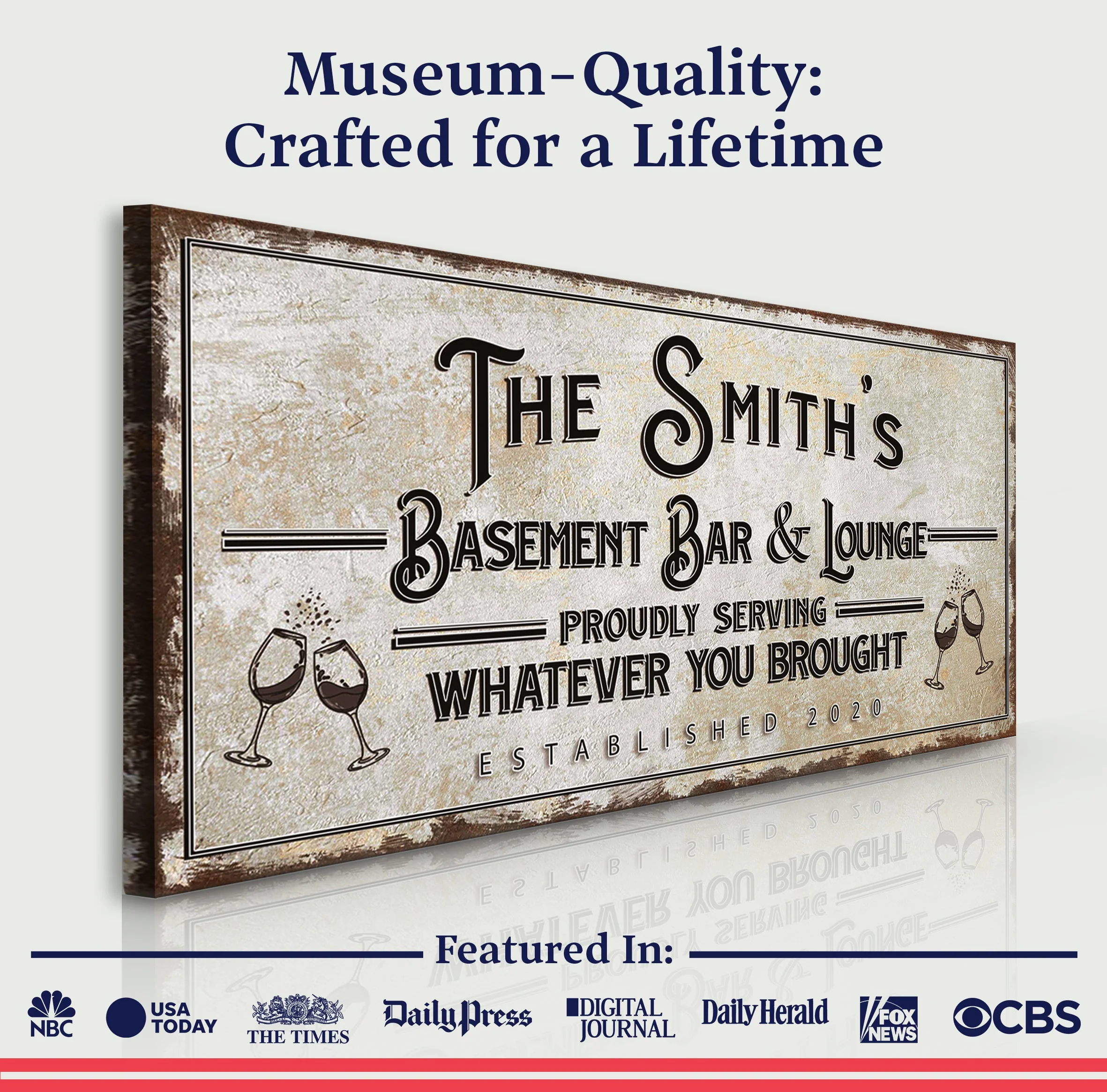 Basement Bar And Lounge Sign - Image 5