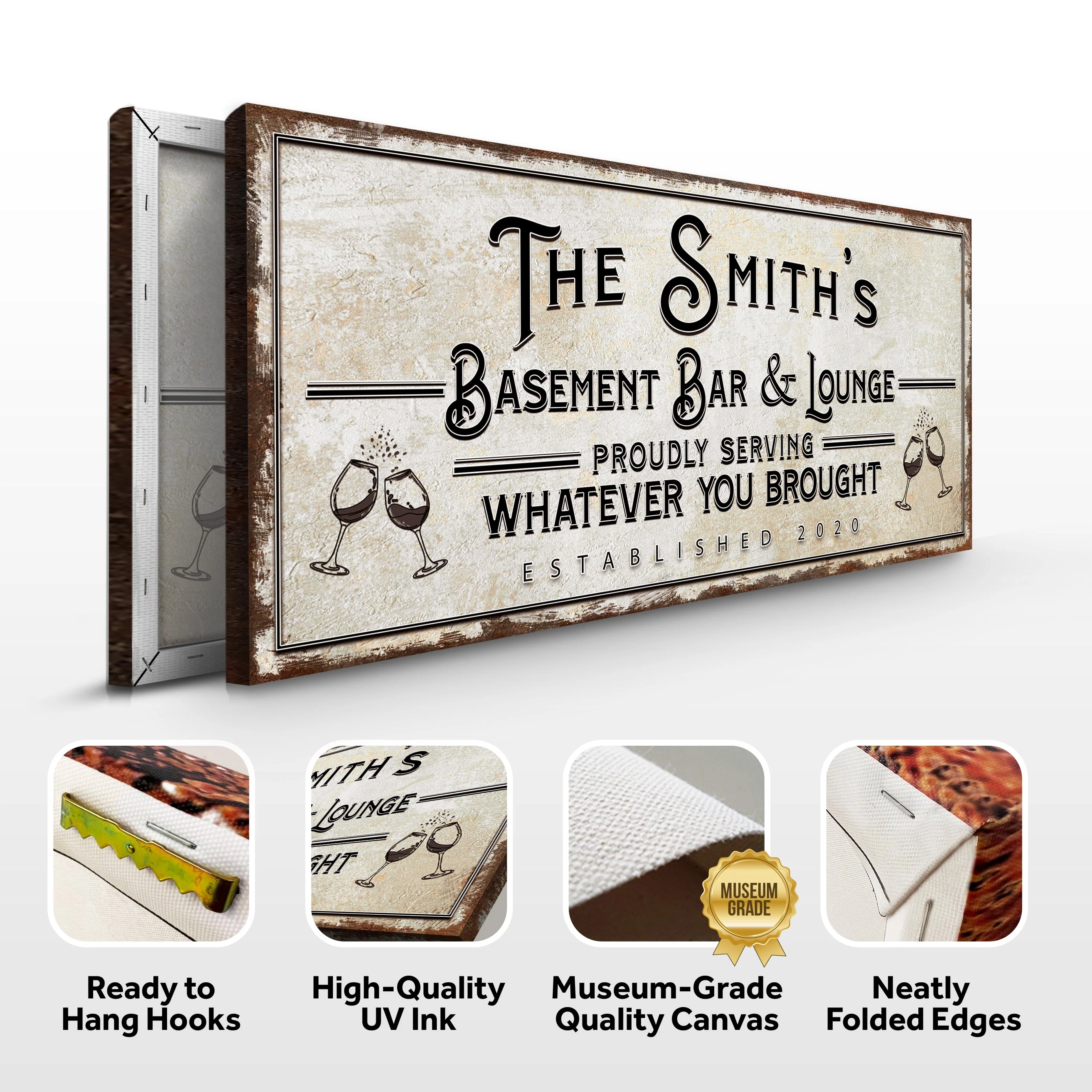 Basement Bar And Lounge Sign - Image 6