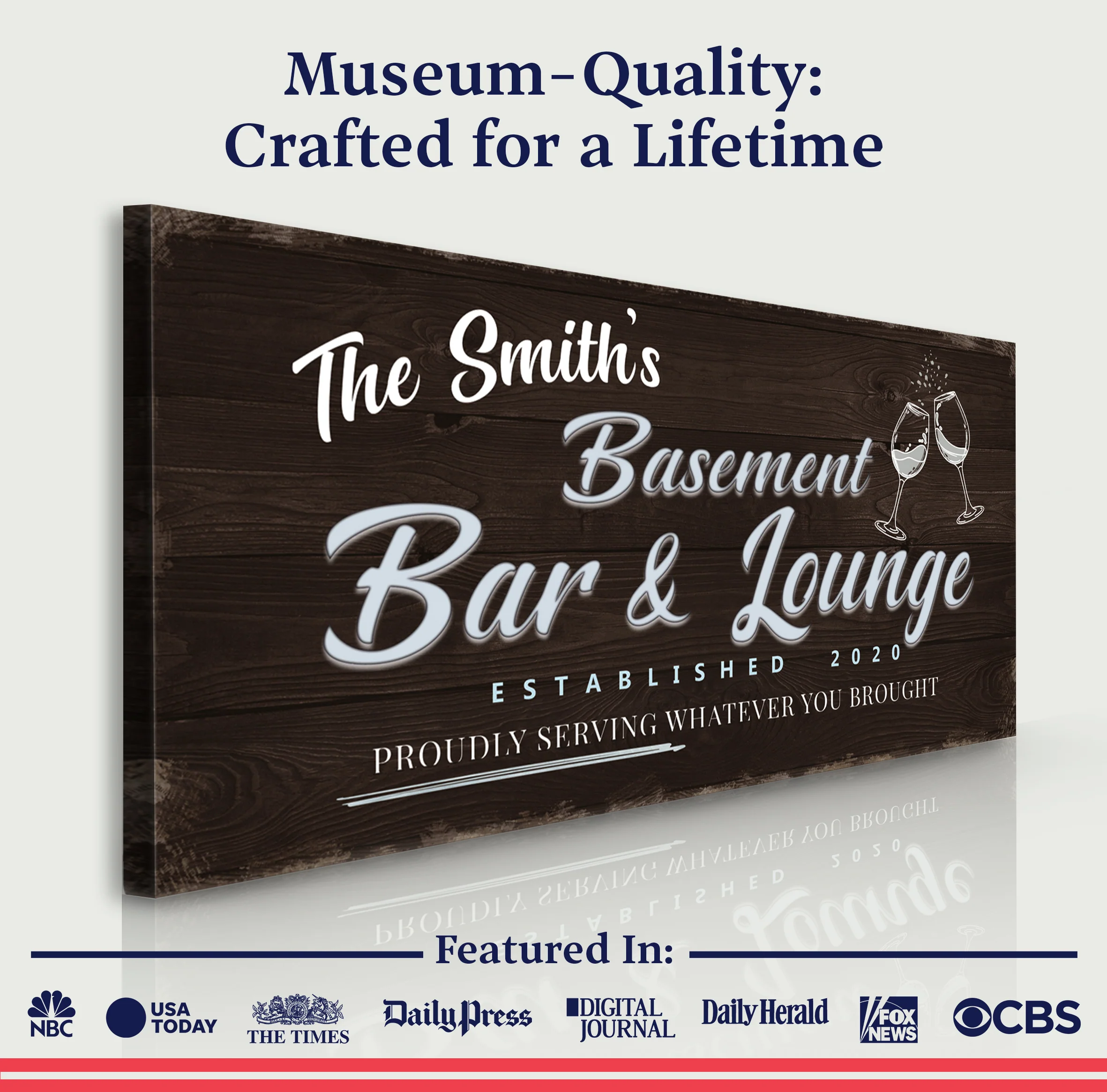 Basement Bar And Lounge Sign IV - Image 3