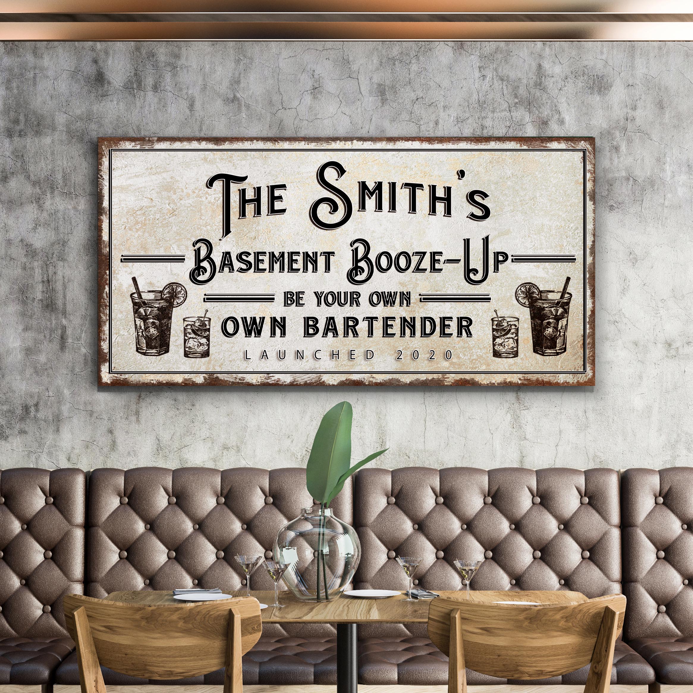 Basement Booze Up Sign - Image 3