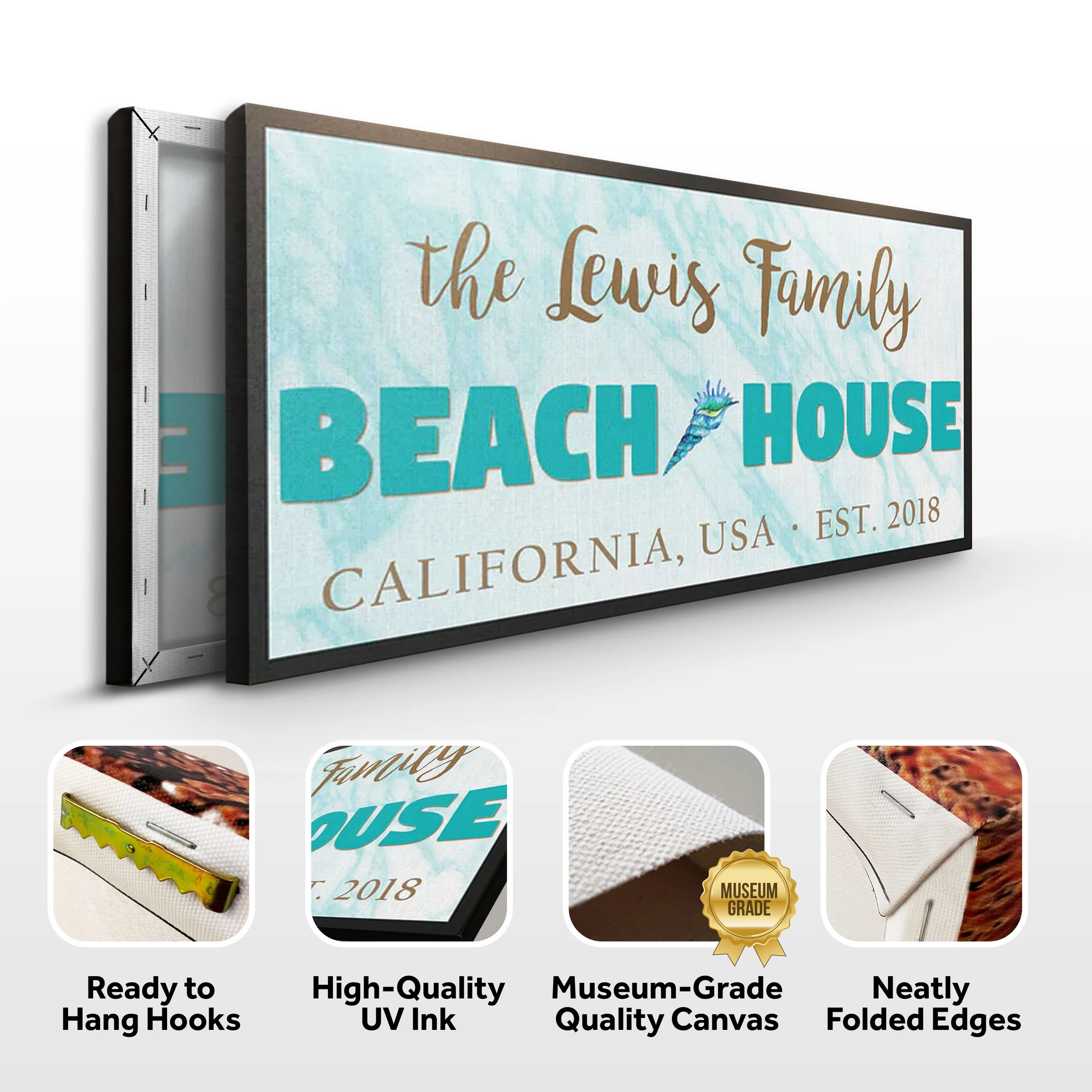 Beach House Sign II - Image 4