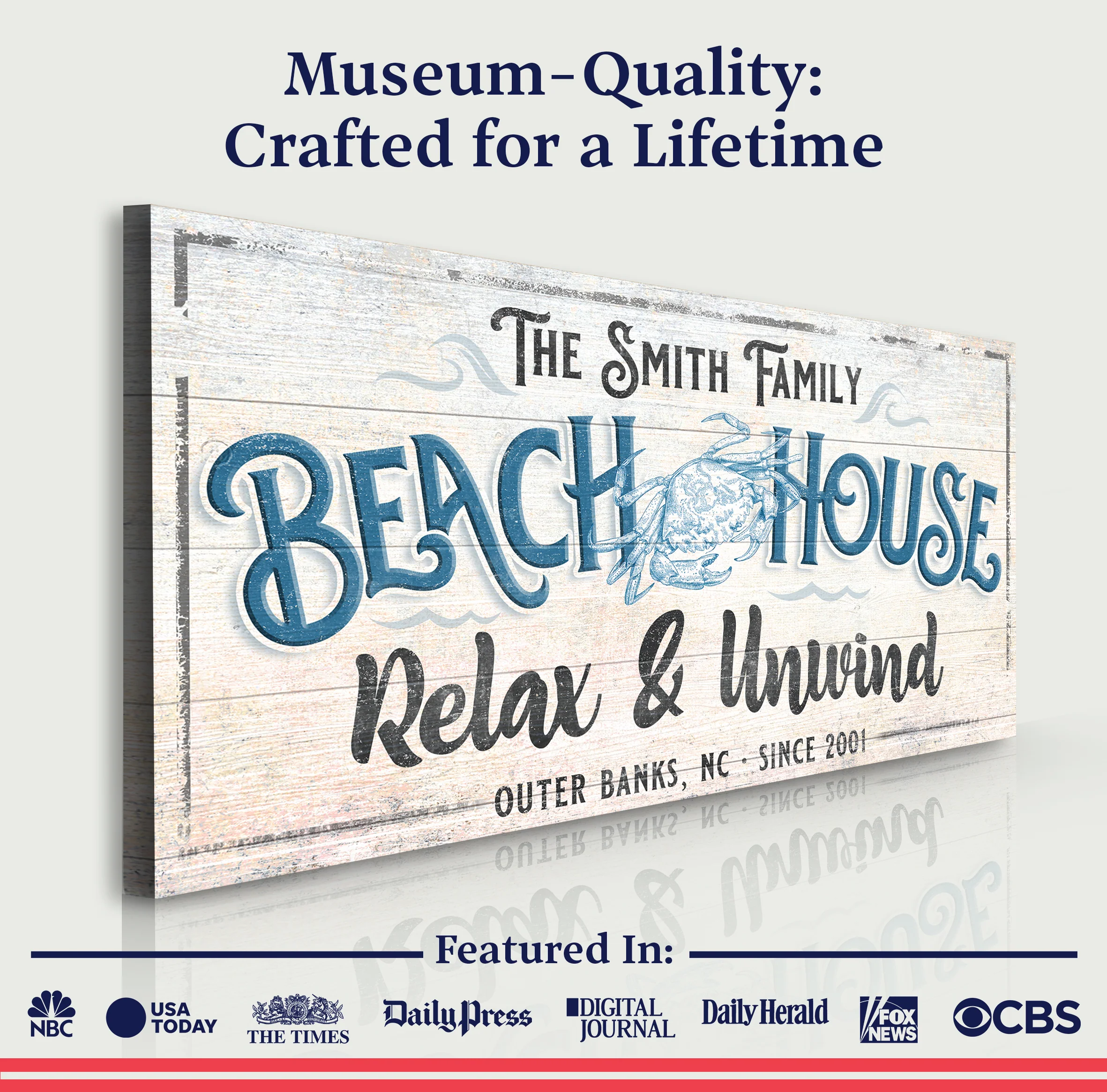 Beach House Sign IV - Image 4