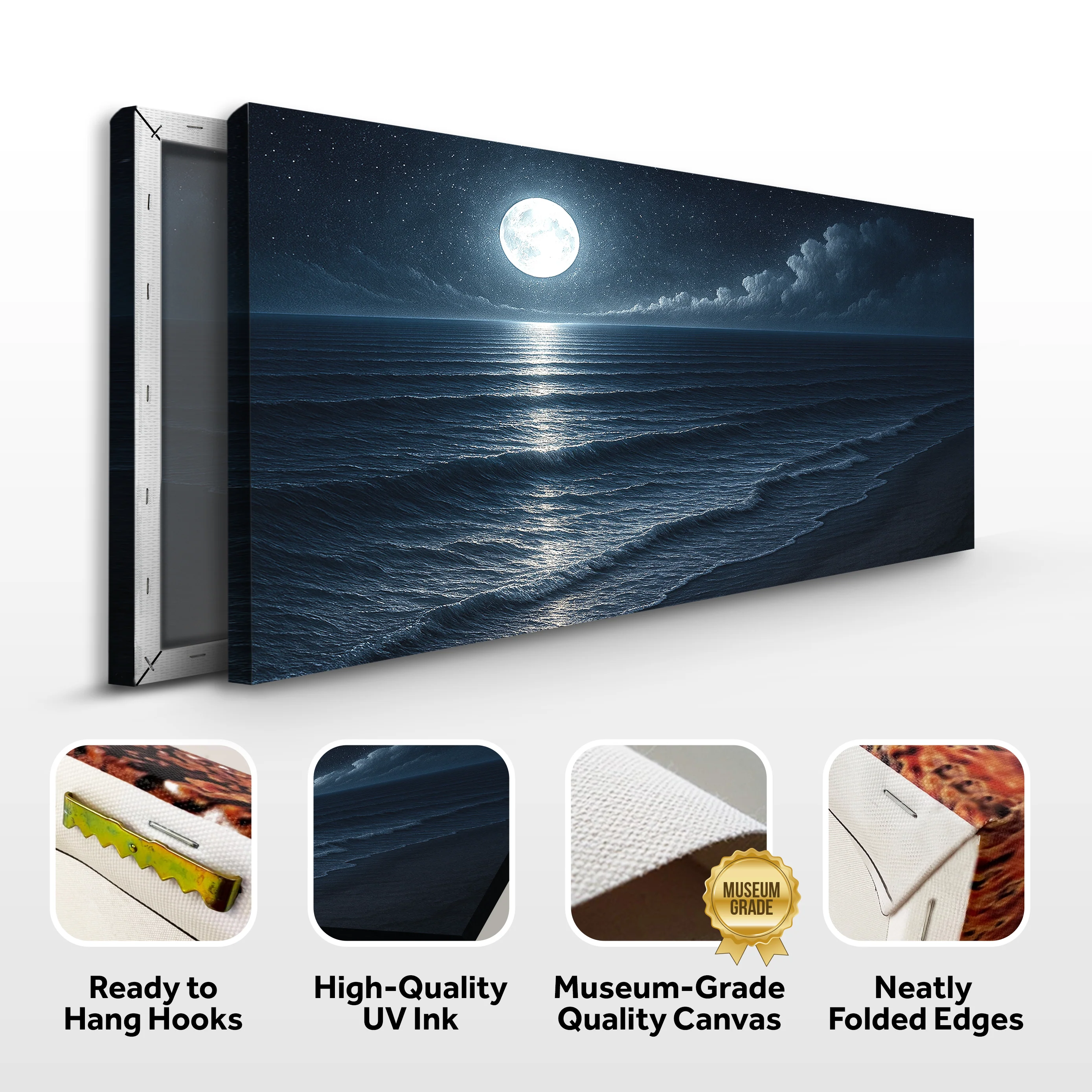 Beach Shoreline Coastal Wall Art - Image 8
