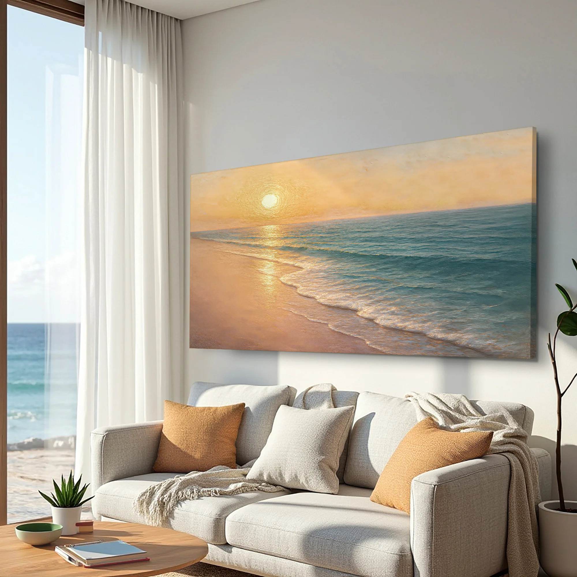 Beach Shoreline Coastal Wall Art IV - Image 2