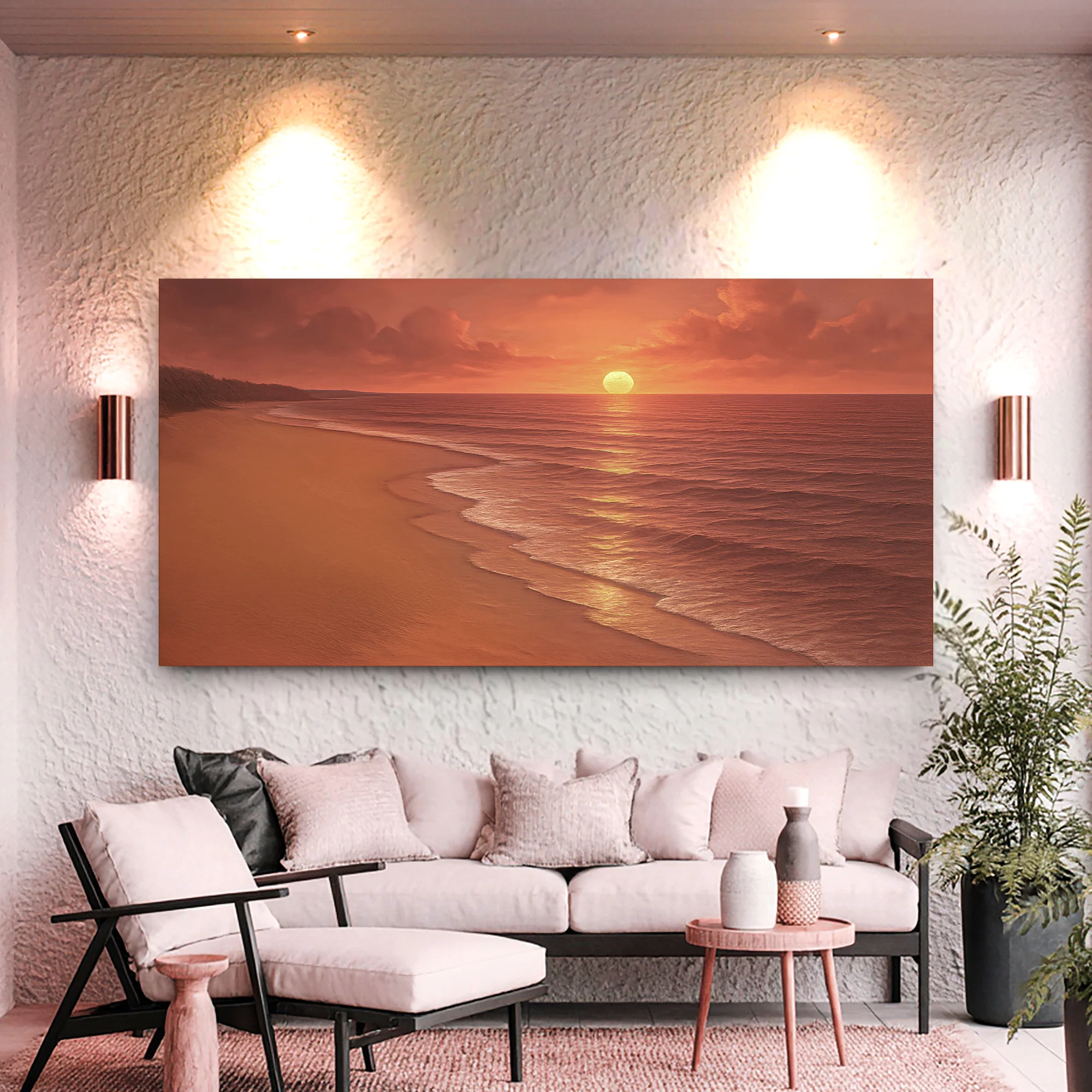 Beach Shoreline Coastal Wall Art VII - Image 4