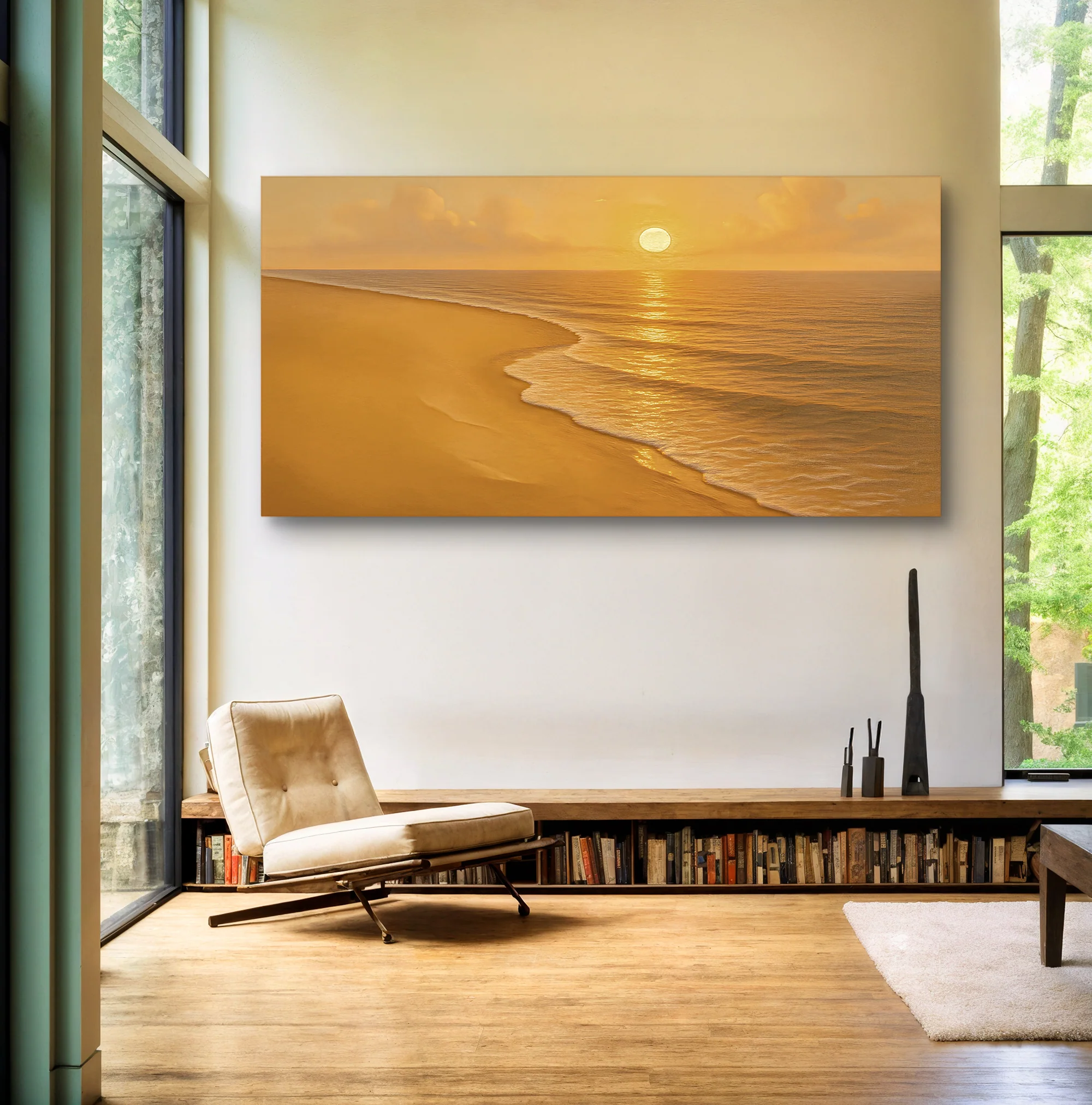 Beach Shoreline Coastal Wall Art X - Image 5