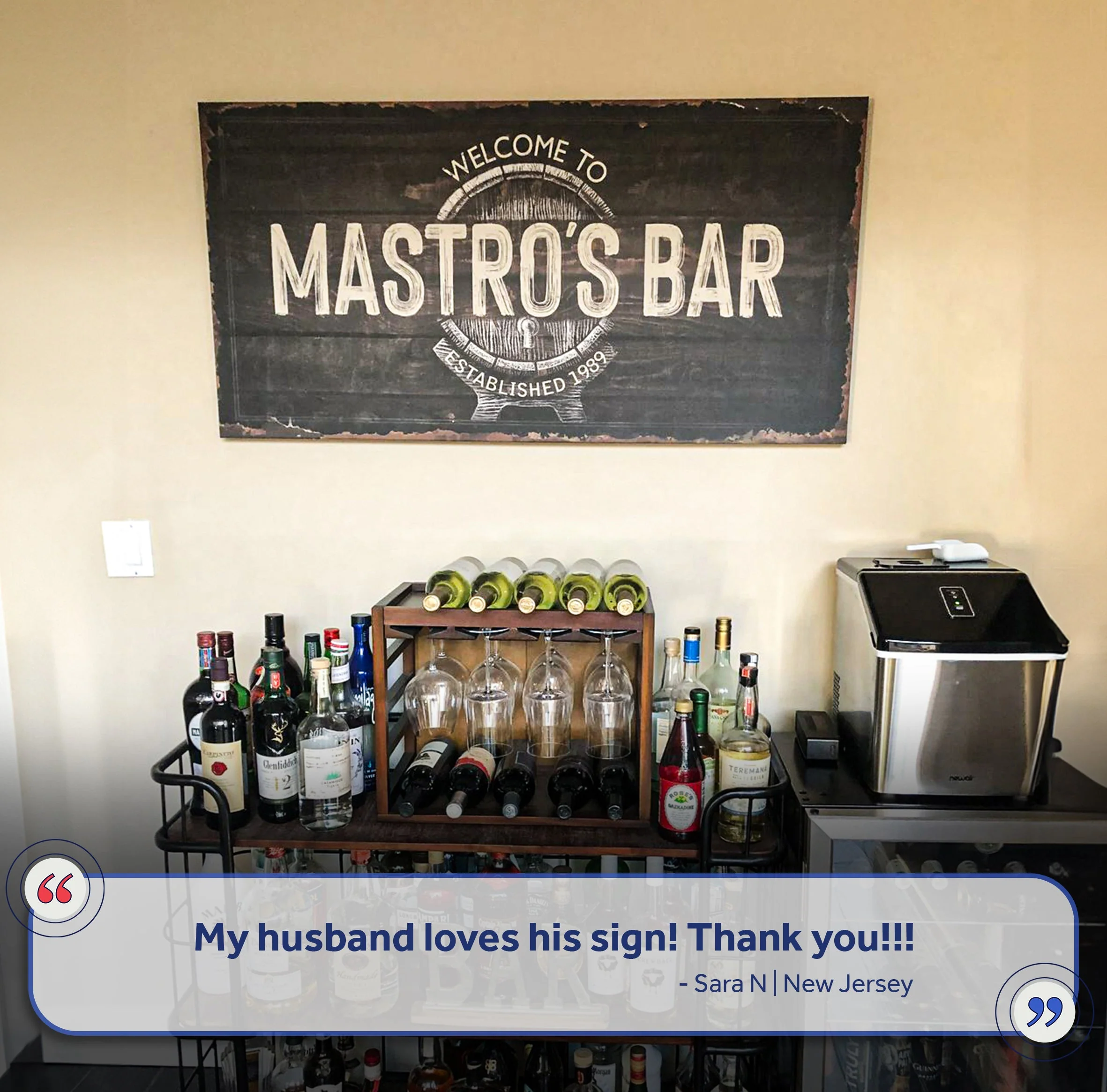 Beer Barrel Bar Sign - Image 7
