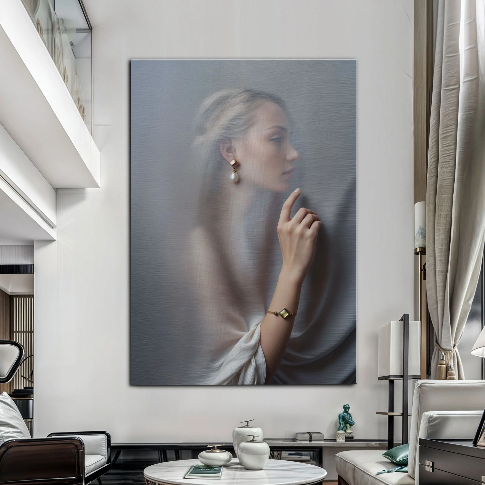 Behind Curtain Wall Art - Image 2