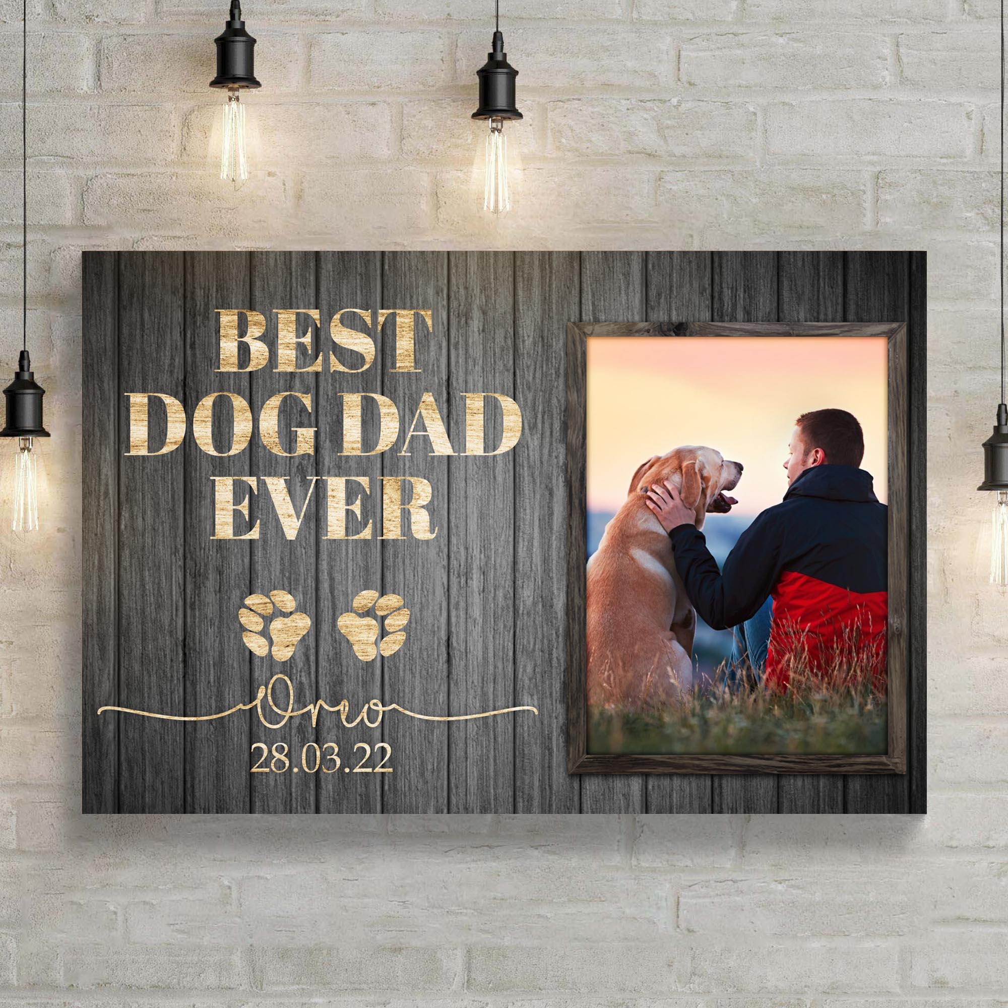 Best Dog Dad Ever Sign II - Image 2