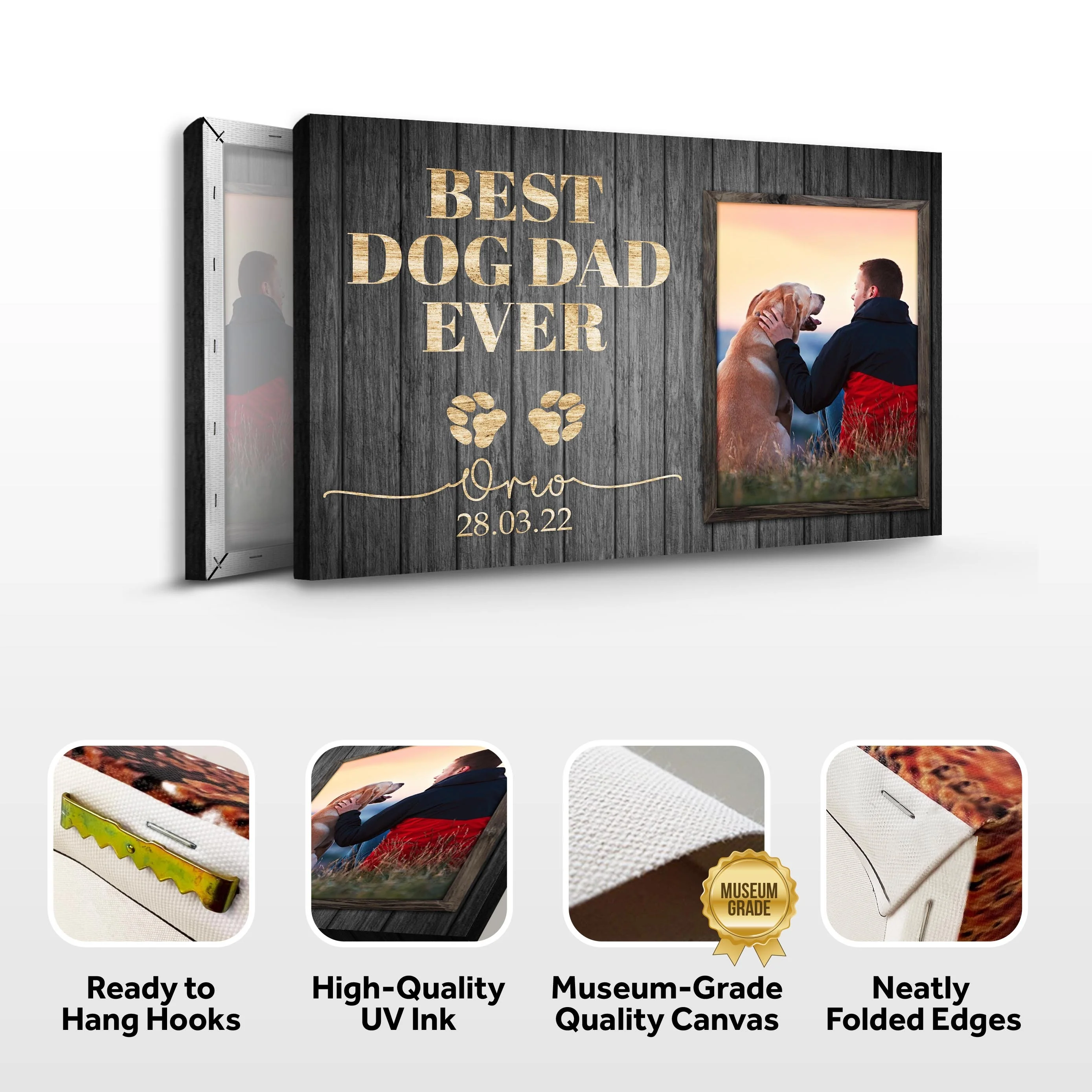 Best Dog Dad Ever Sign II - Image 4