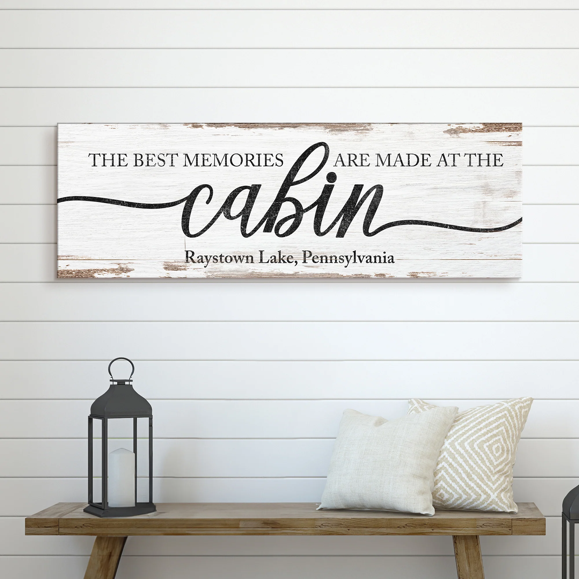 Best Memories Are Made At The Cabin Sign - Image 2