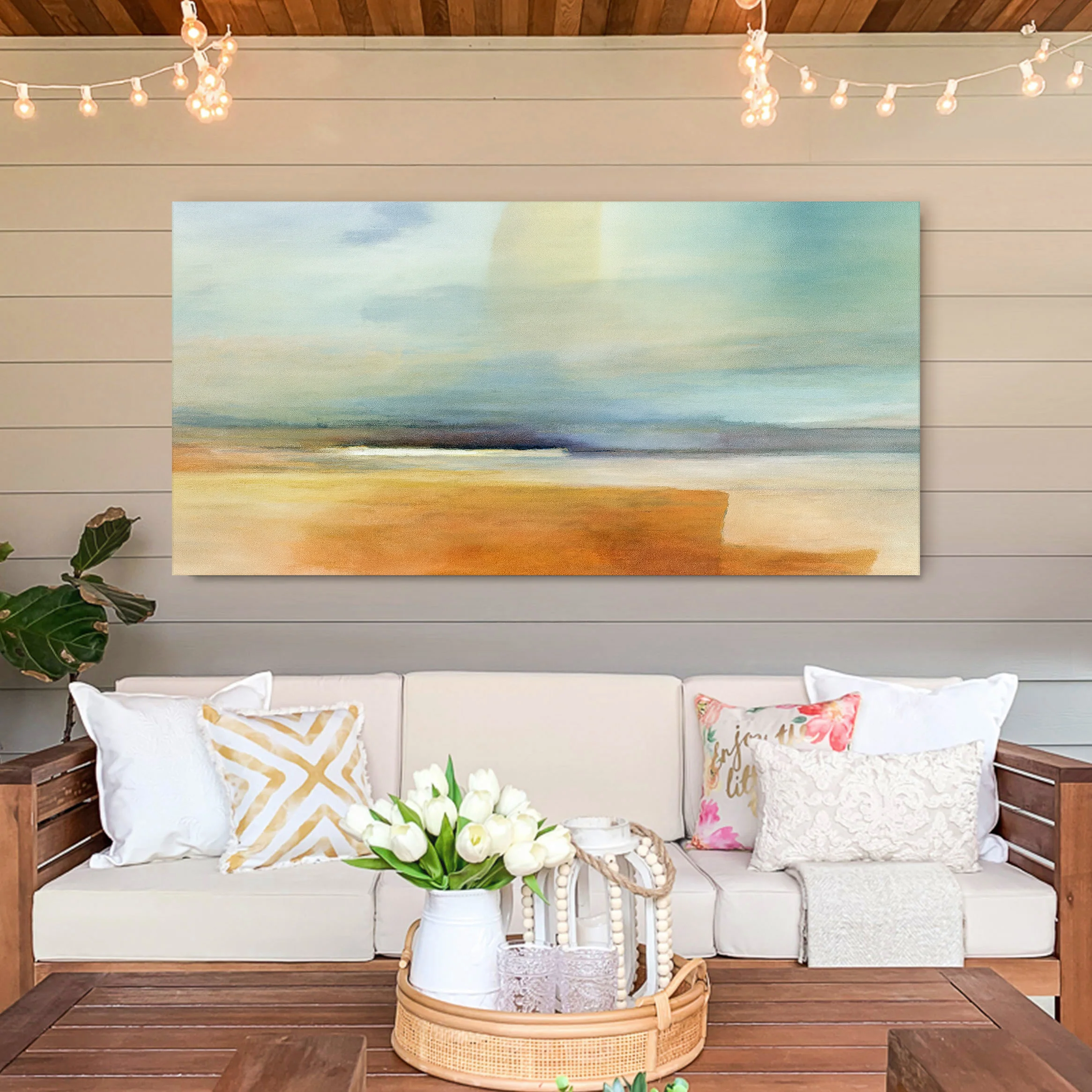 Beyond Horizon Abstract Wall Art - Image 3
