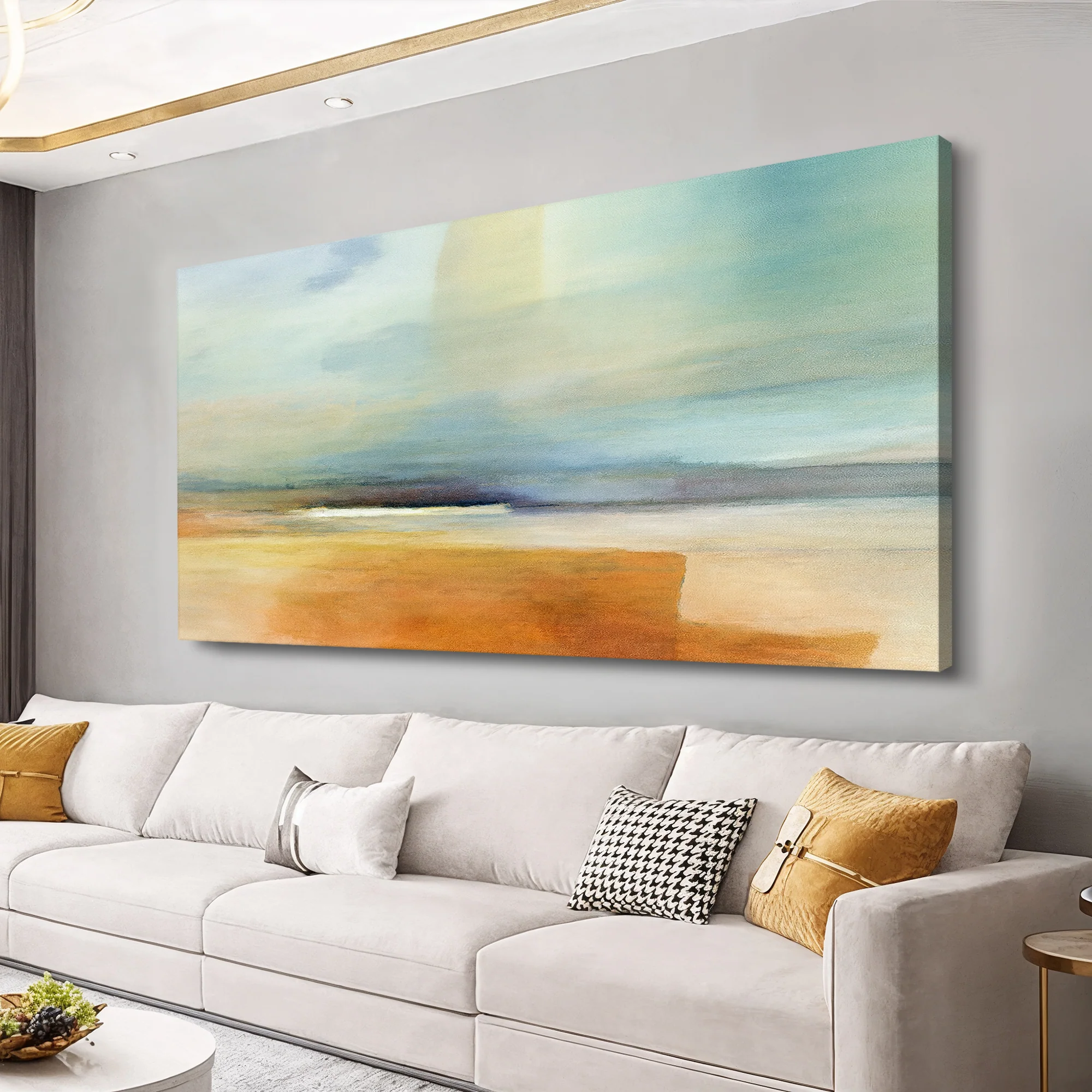 Beyond Horizon Abstract Wall Art - Image 4