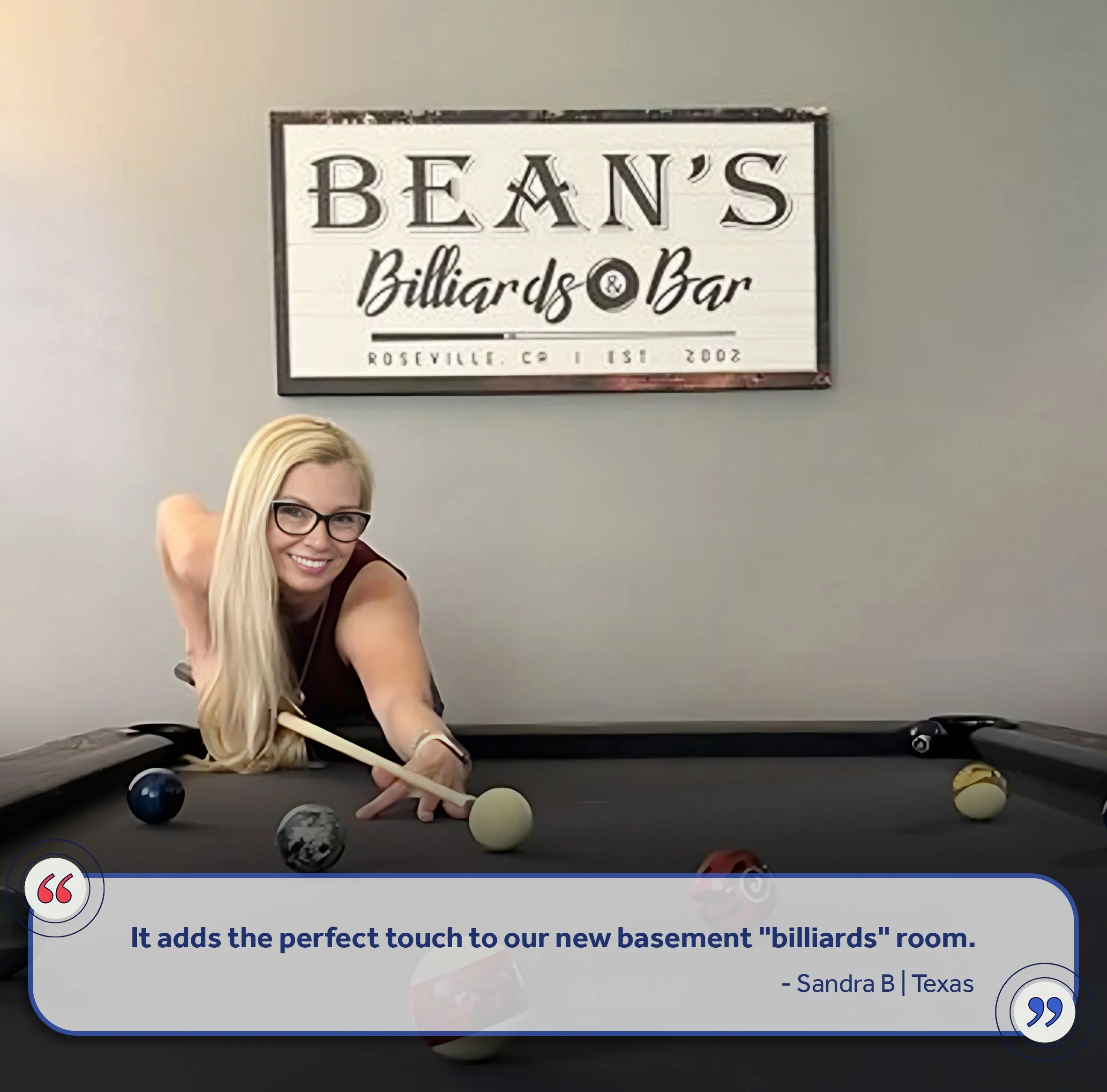 Billiards And Bar Sign - Image 7