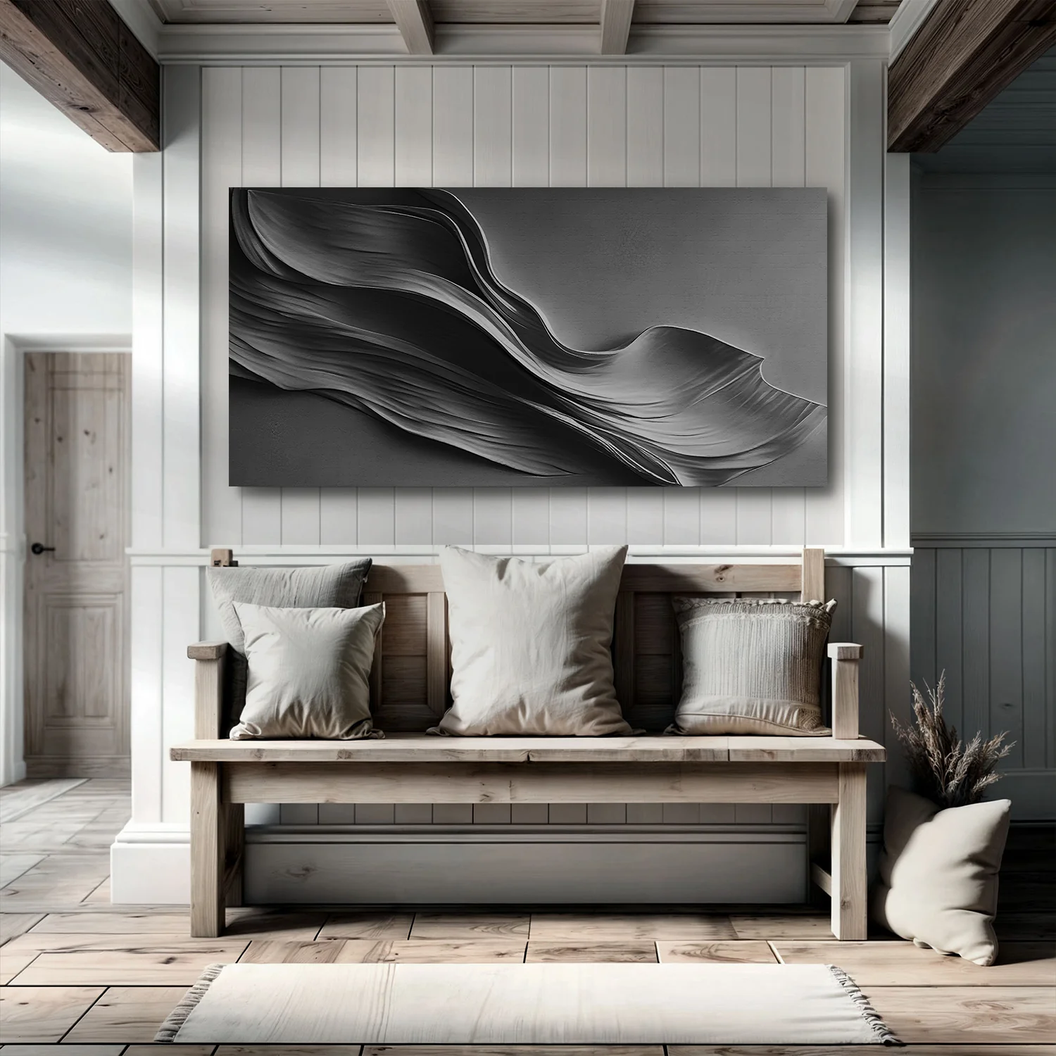 Black Minimalist Wall Art - Image 3