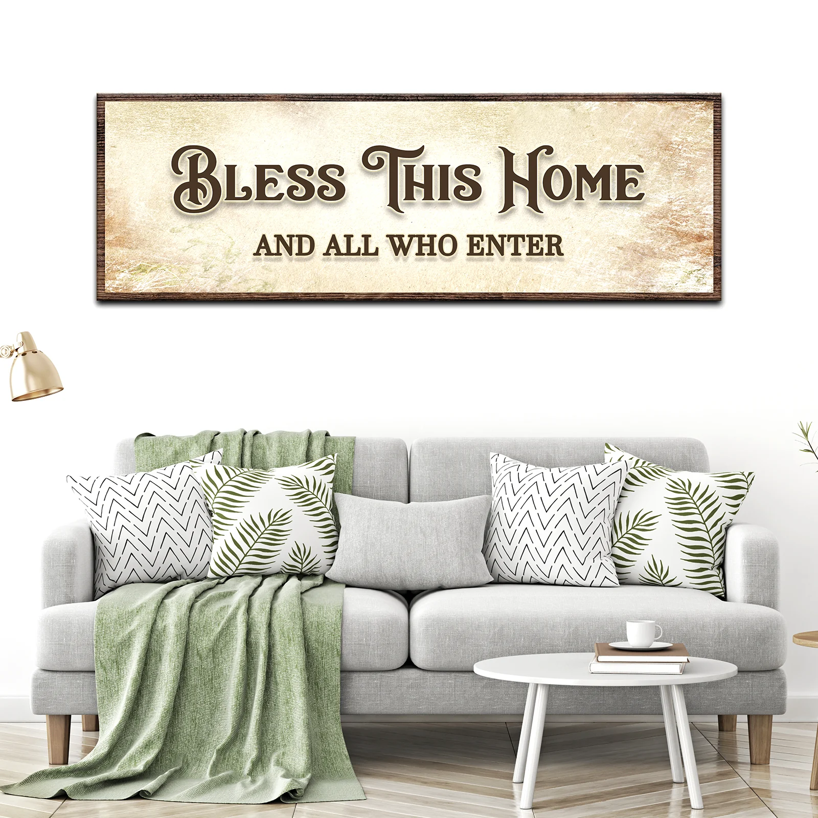 Bless This Home And All Who Enter Sign - Image 6