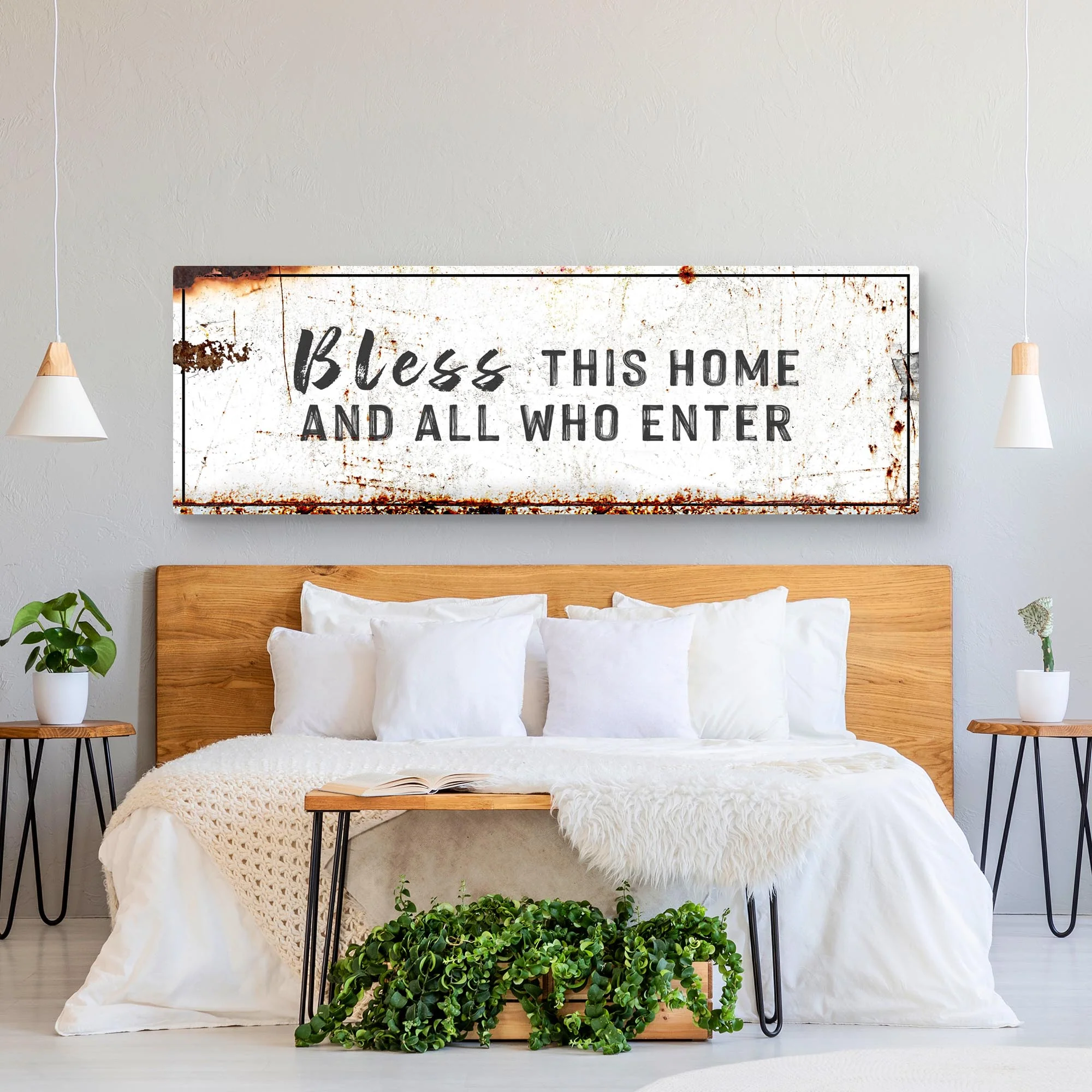BLESS THIS HOME - CHRISTIAN WALL DECOR - Image 2