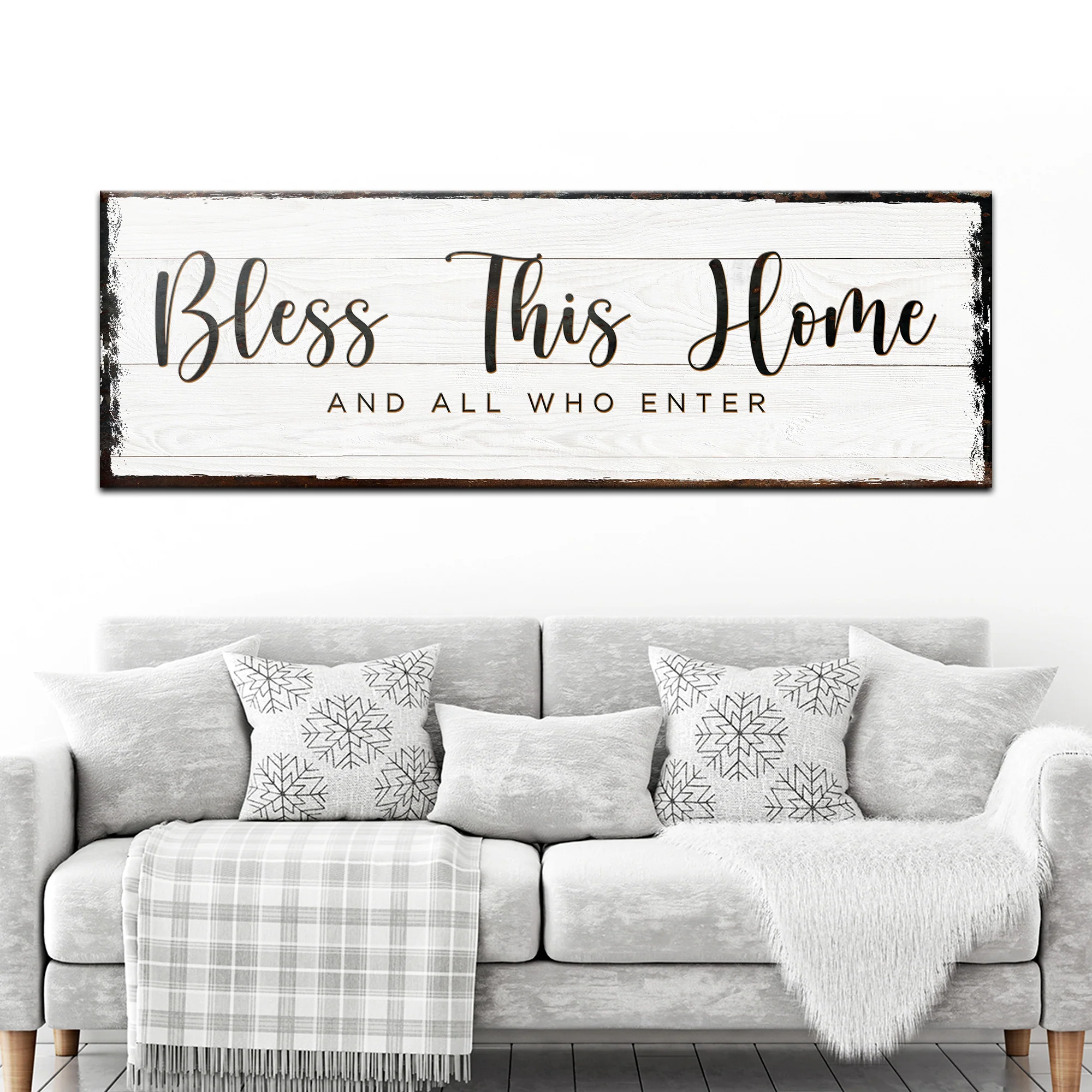 Bless This Home Sign - Image 2
