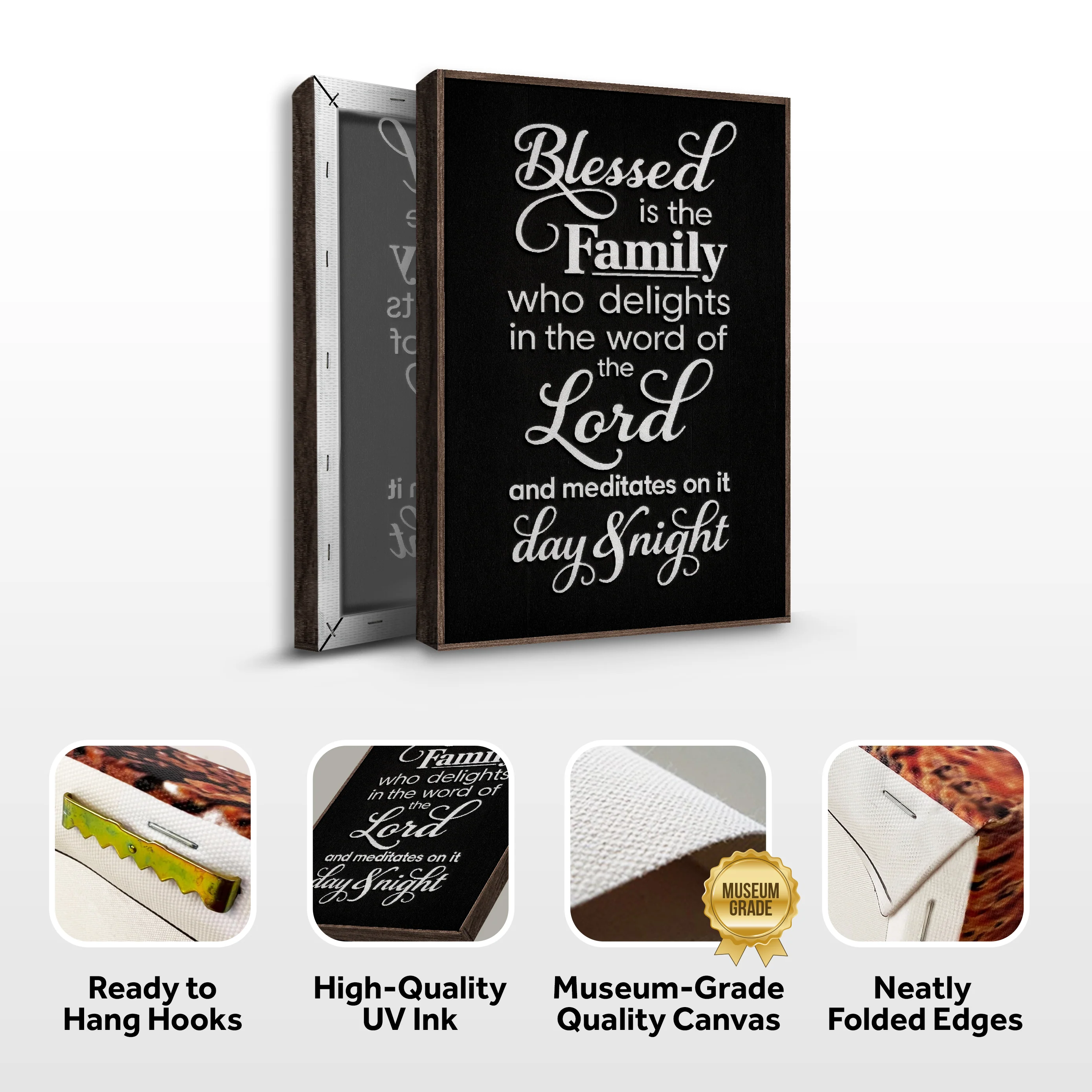 Blessed Is The Family Faith Sign II - Image 8