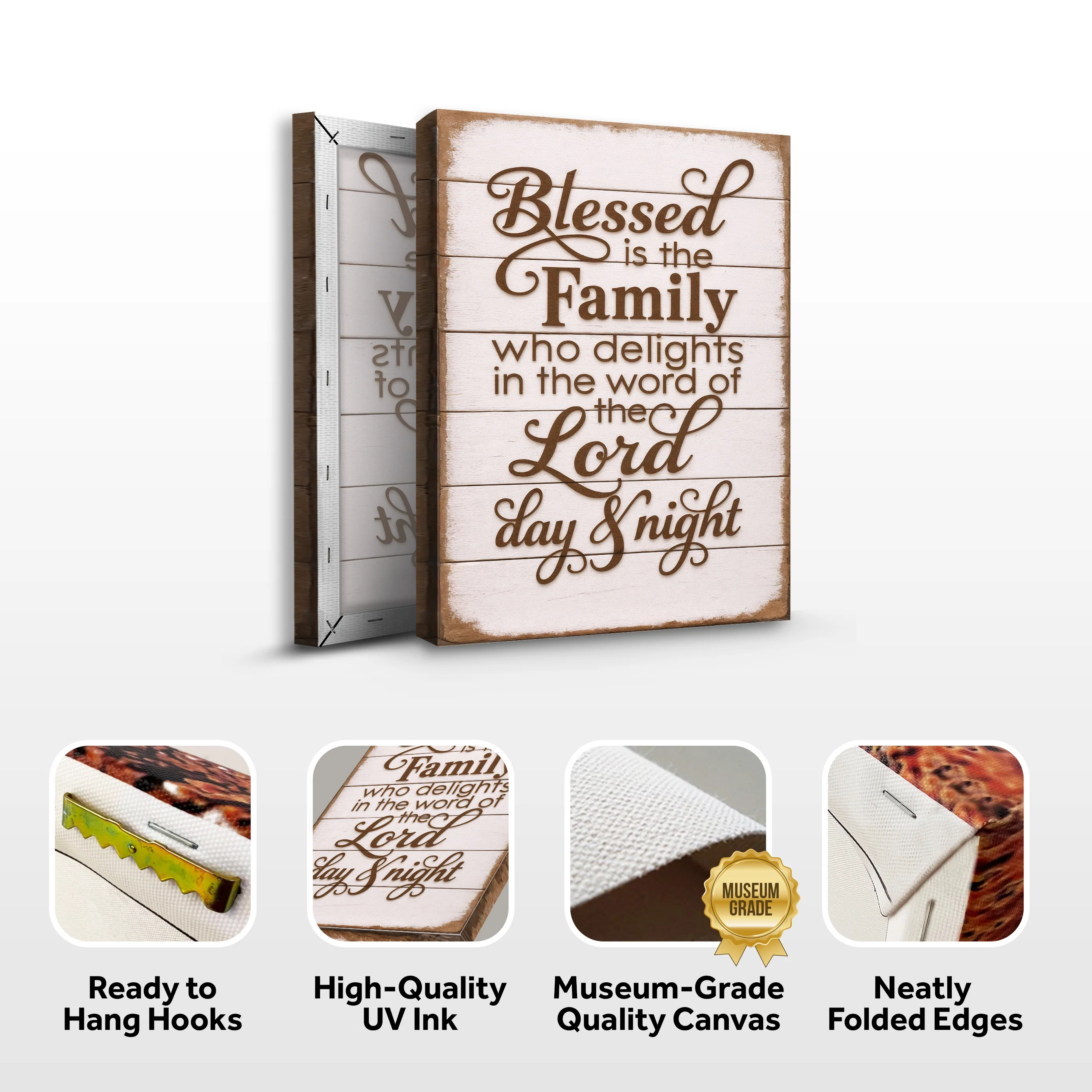 Blessed Is The Family Faith Sign III - Image 8