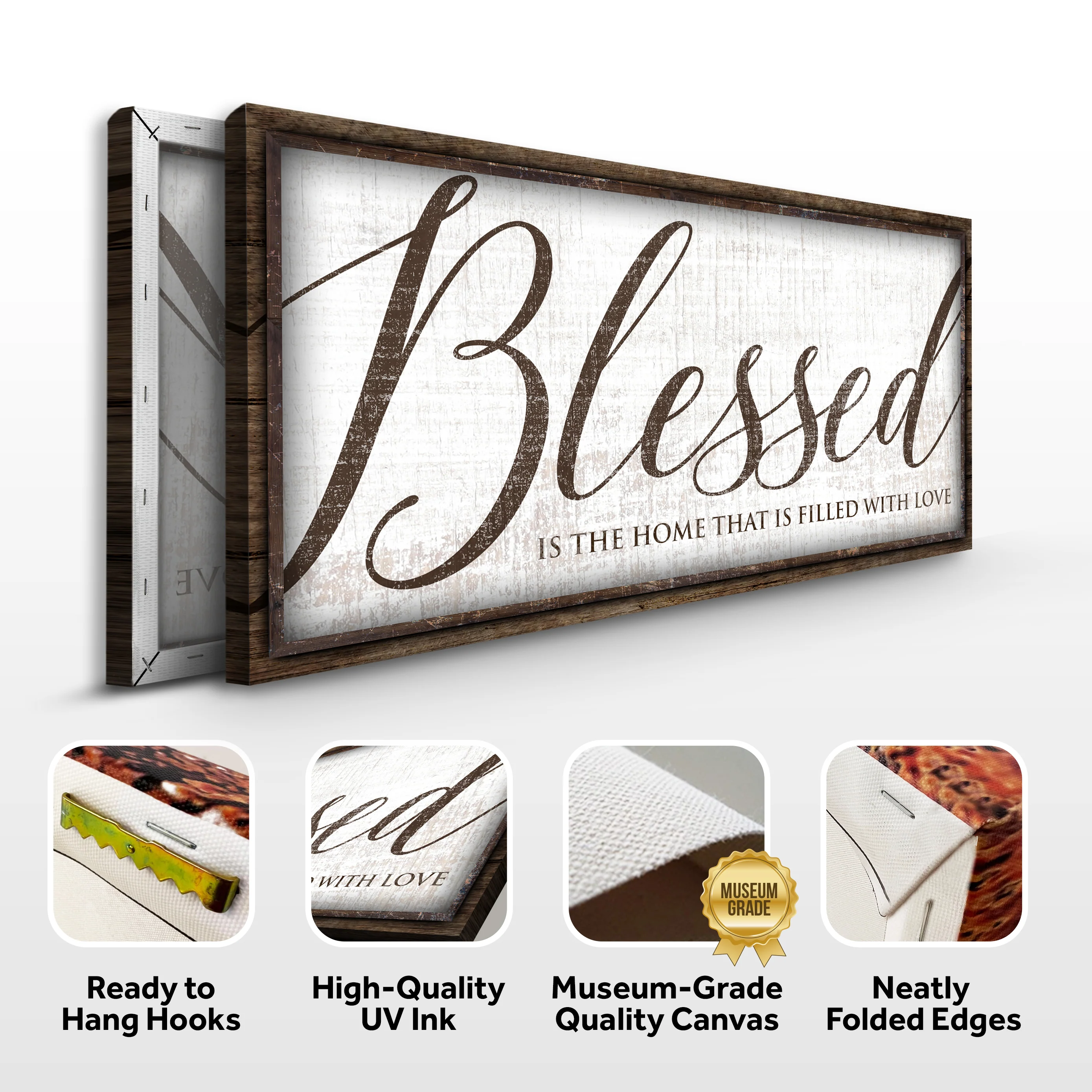 Blessed Is The Home That Is Filled With Love Sign - Image 6