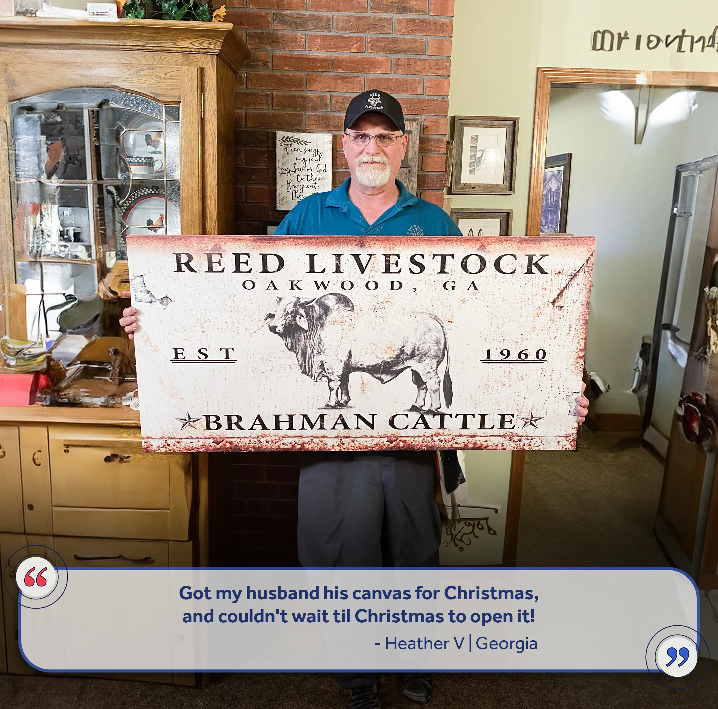 Brahman Cattle Sign - Image 6