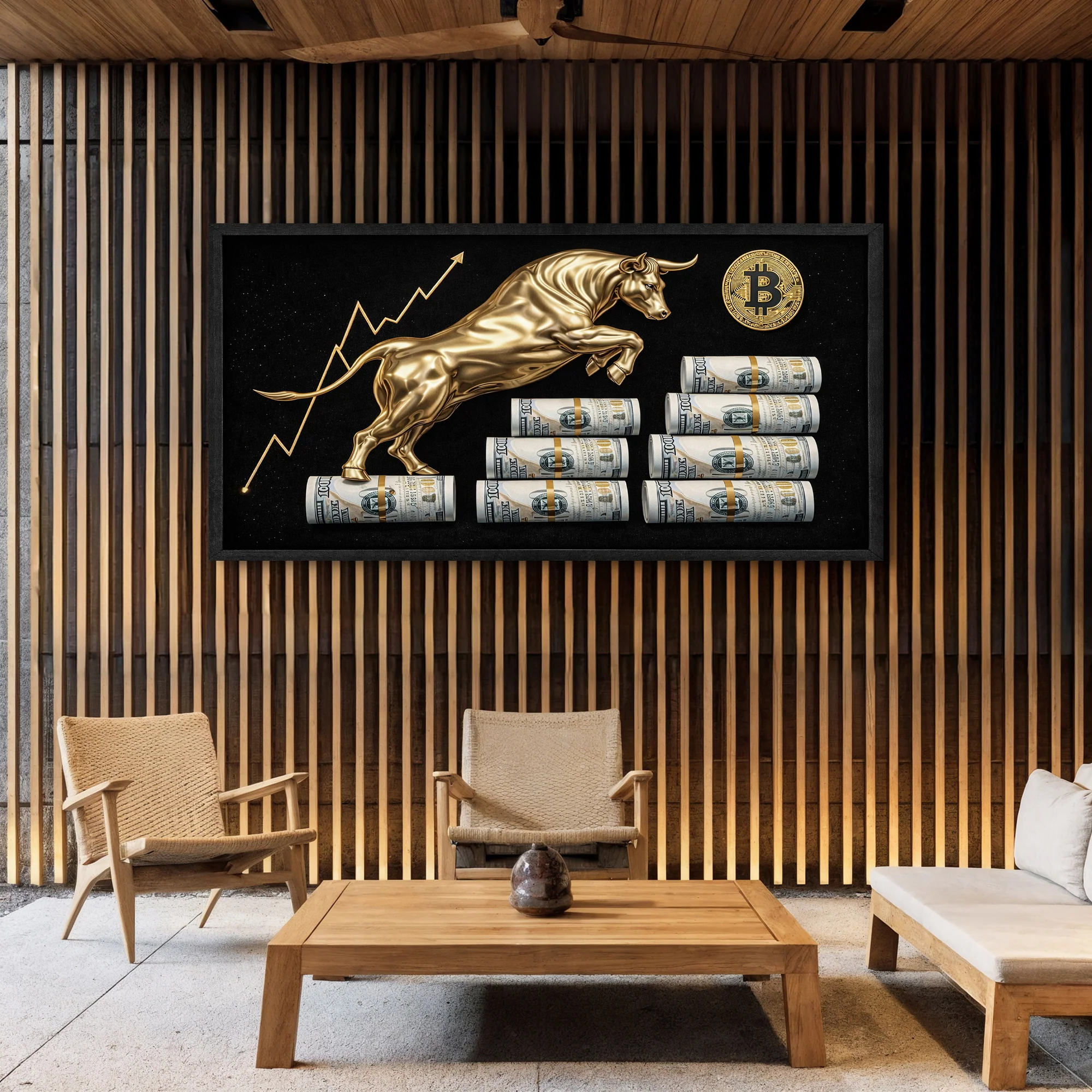 Bull Market Mindset Motivational Wall Art - Image 5
