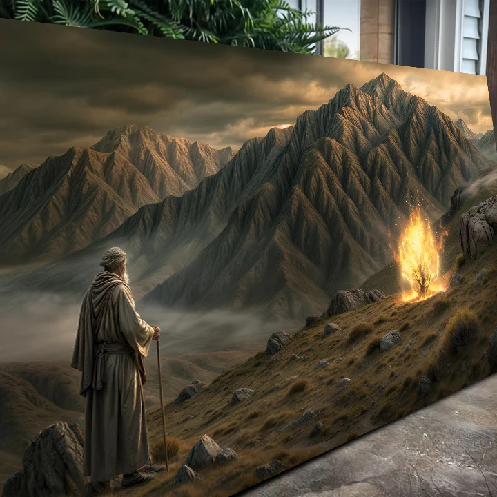 Burning Bush - Faith Wall Art - Image 5