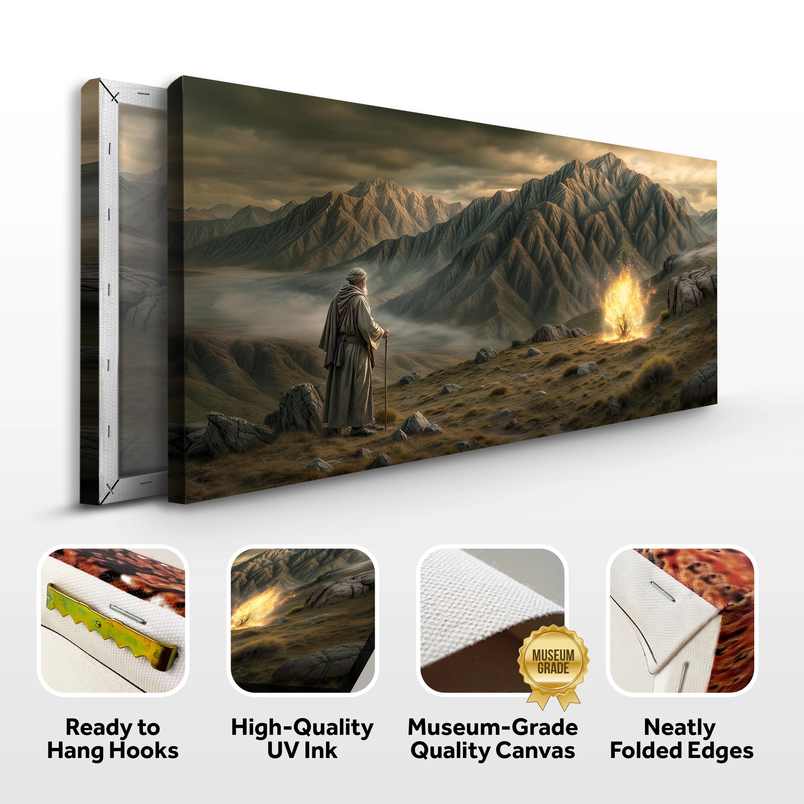 Burning Bush - Faith Wall Art - Image 8