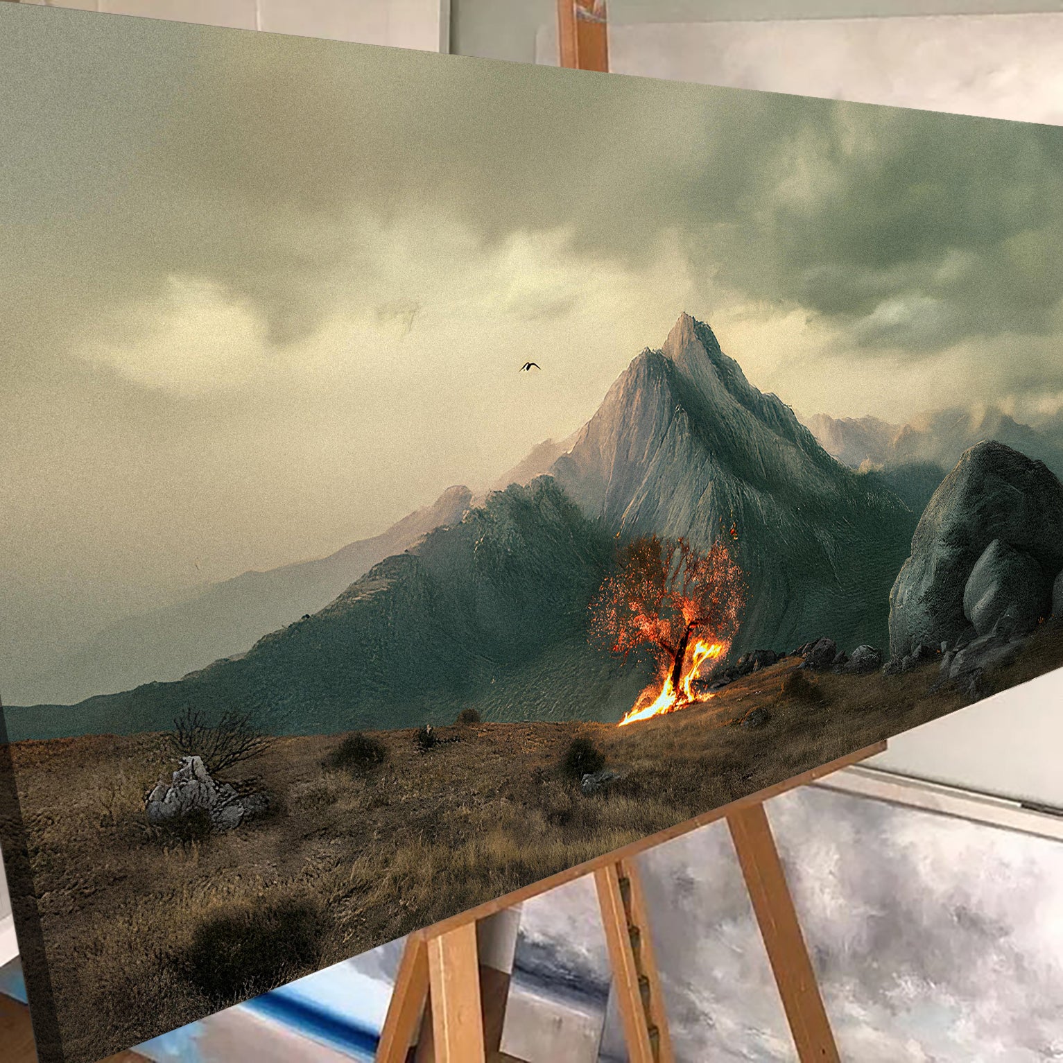 Burning Bush - Faith Wall Art IV - Image 5