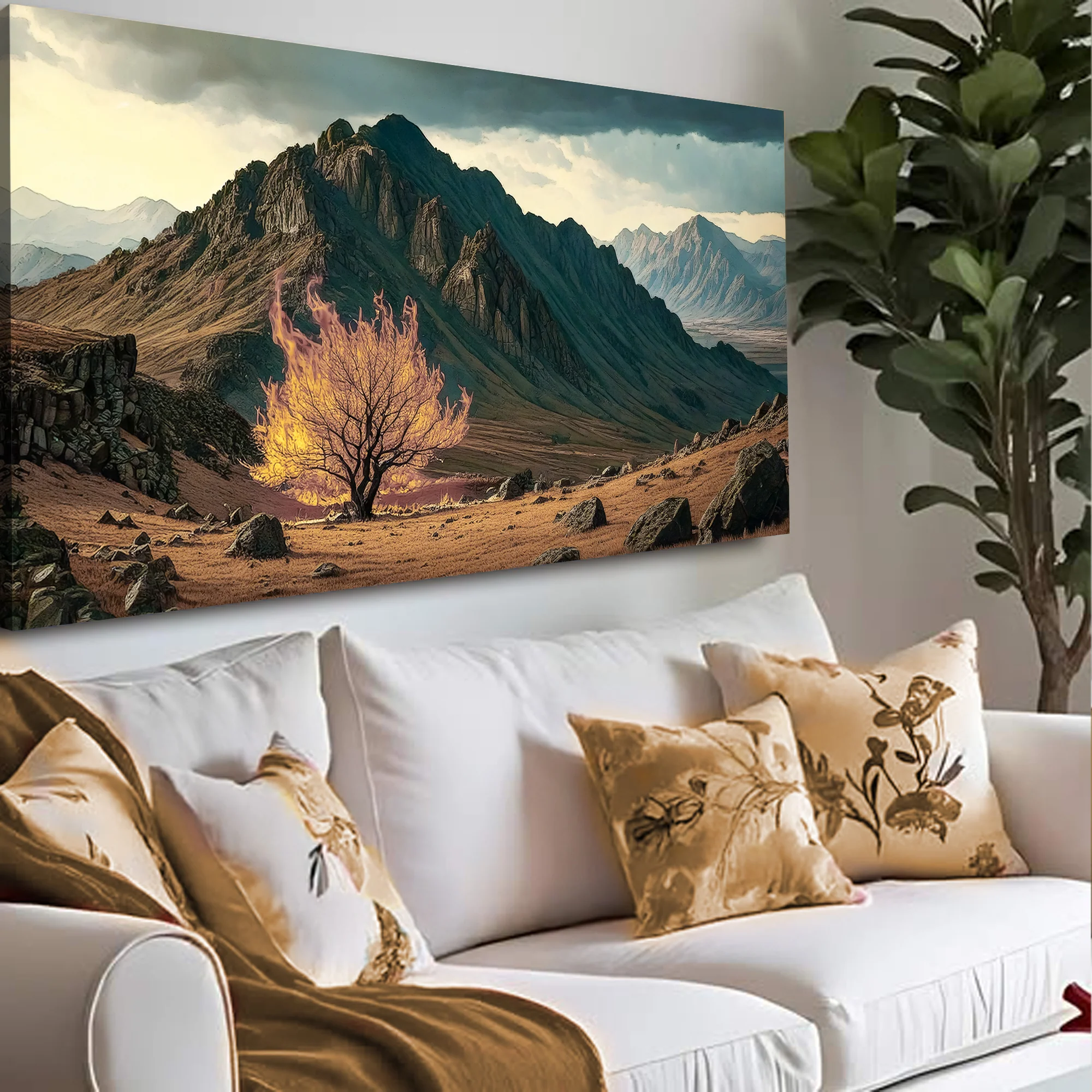 Burning Bush - Faith Wall Art VI - Image 2