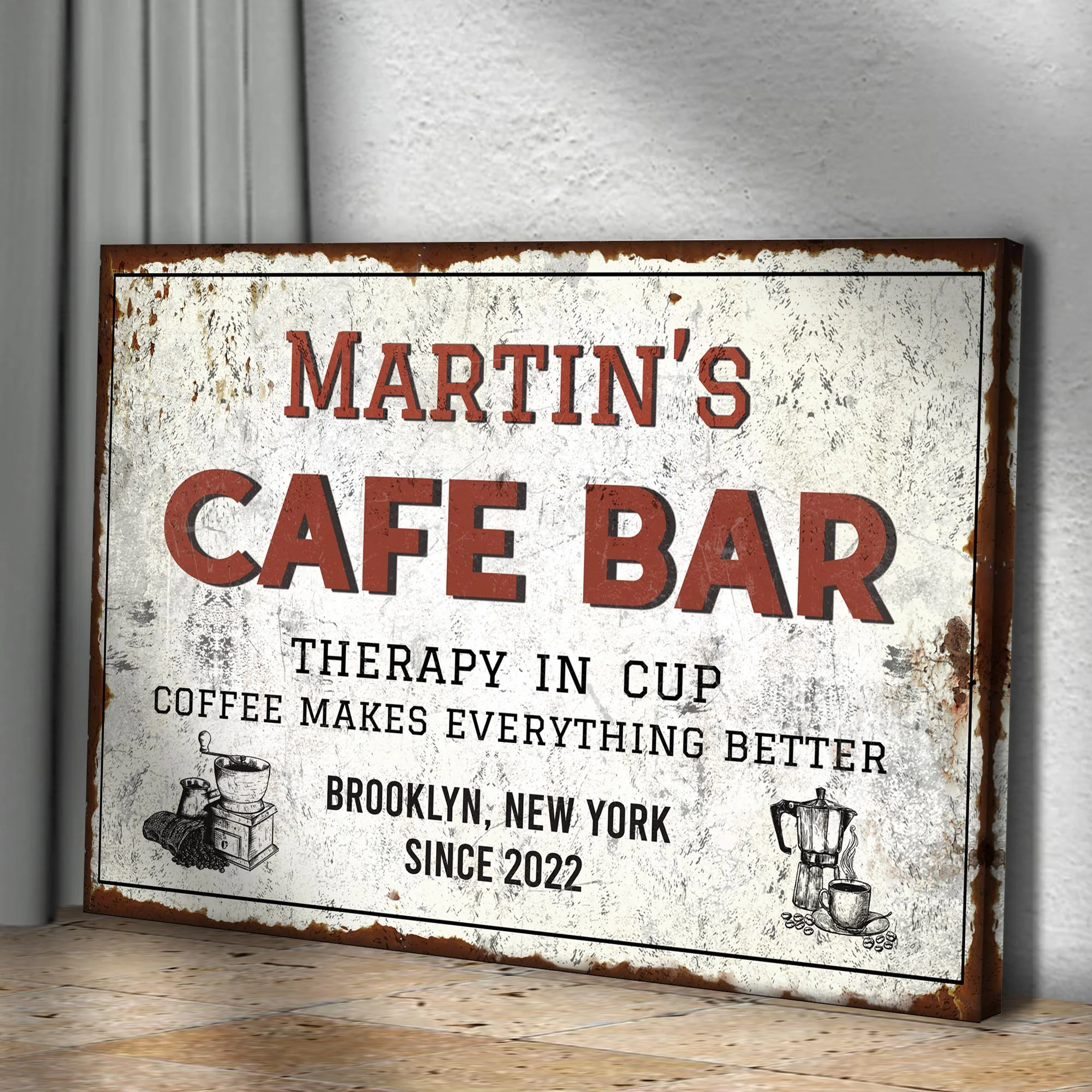 Cafe Bar Sign - Image 3