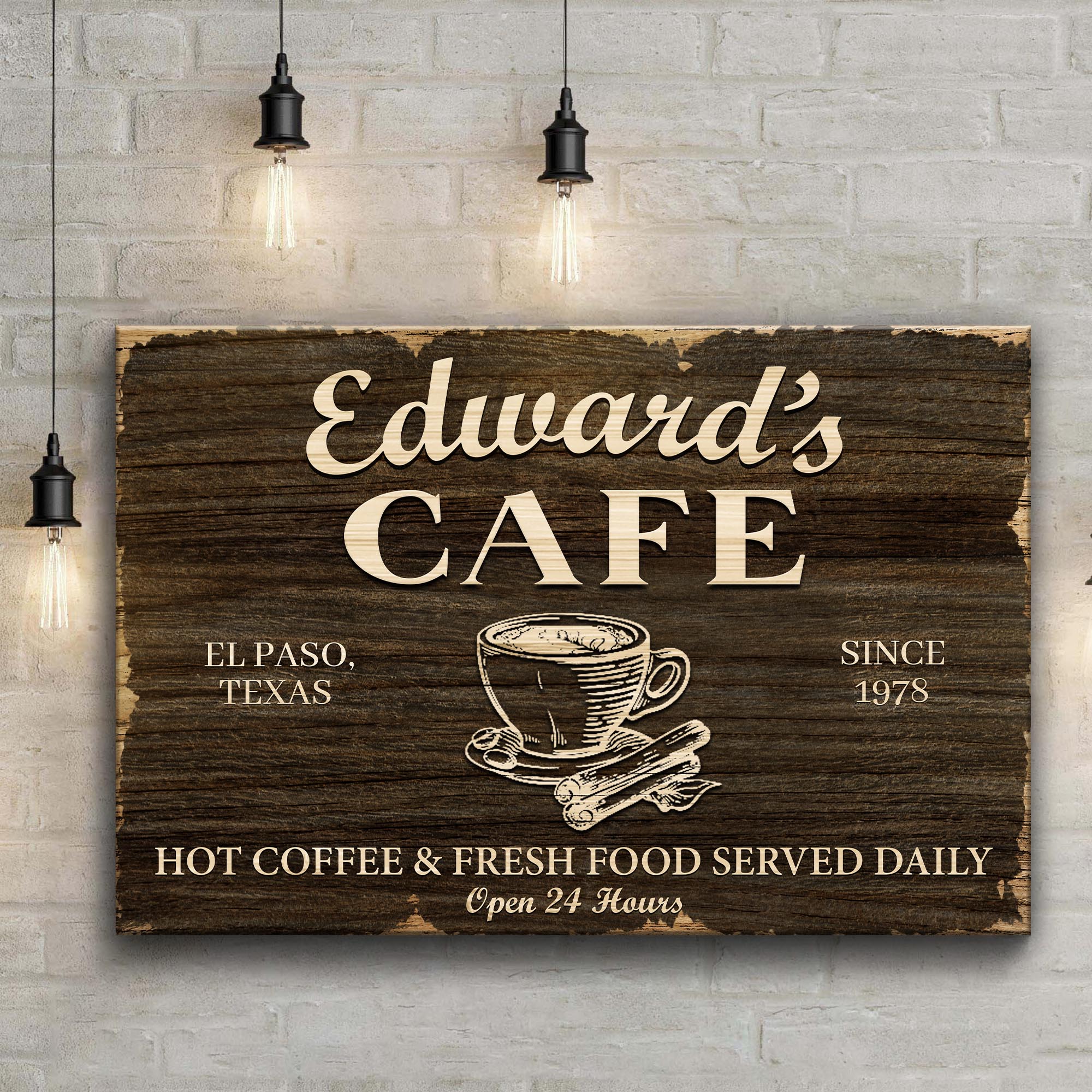 Cafe Sign III - Image 3