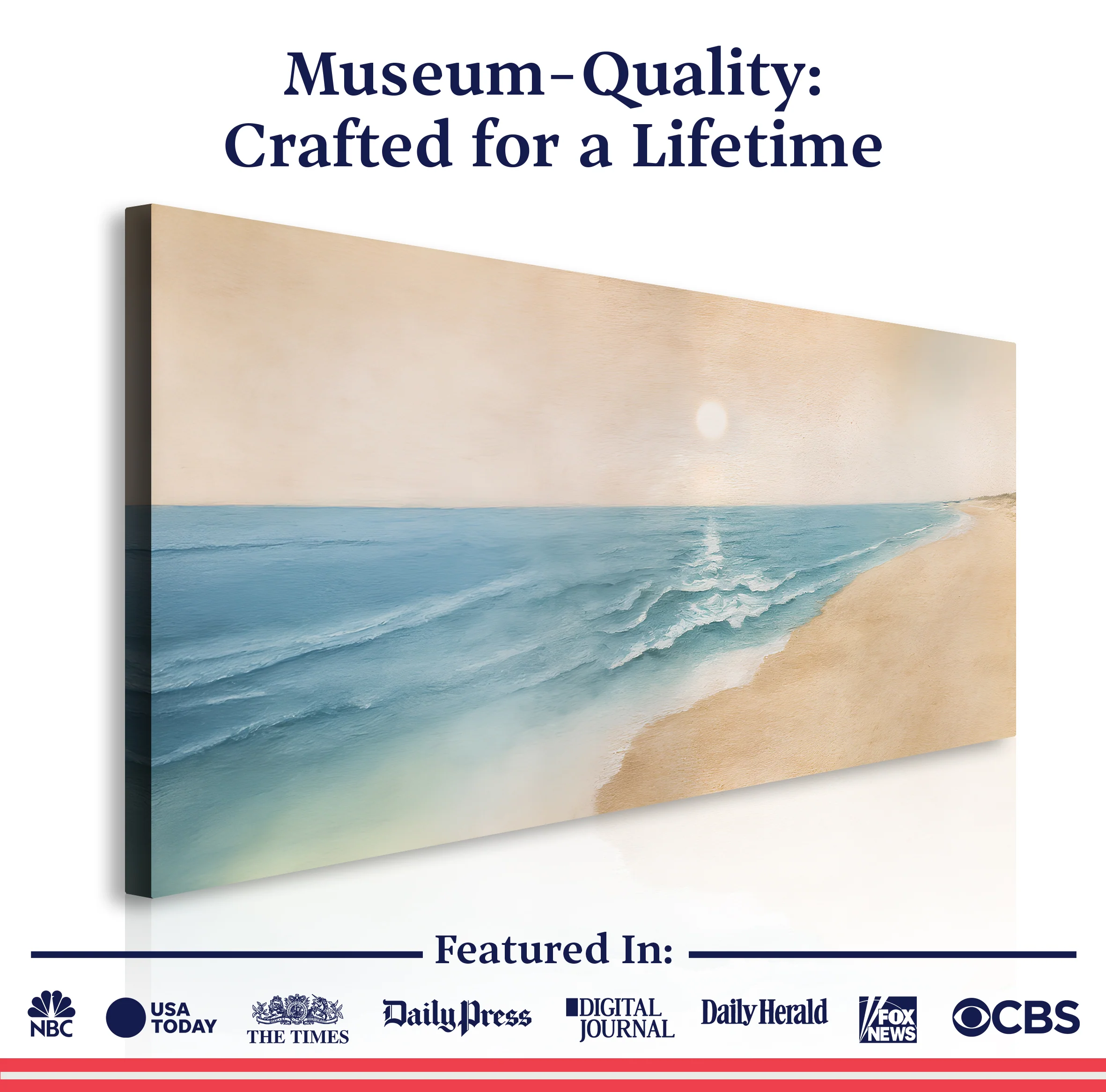 Calming Waves Wall Art - Image 6