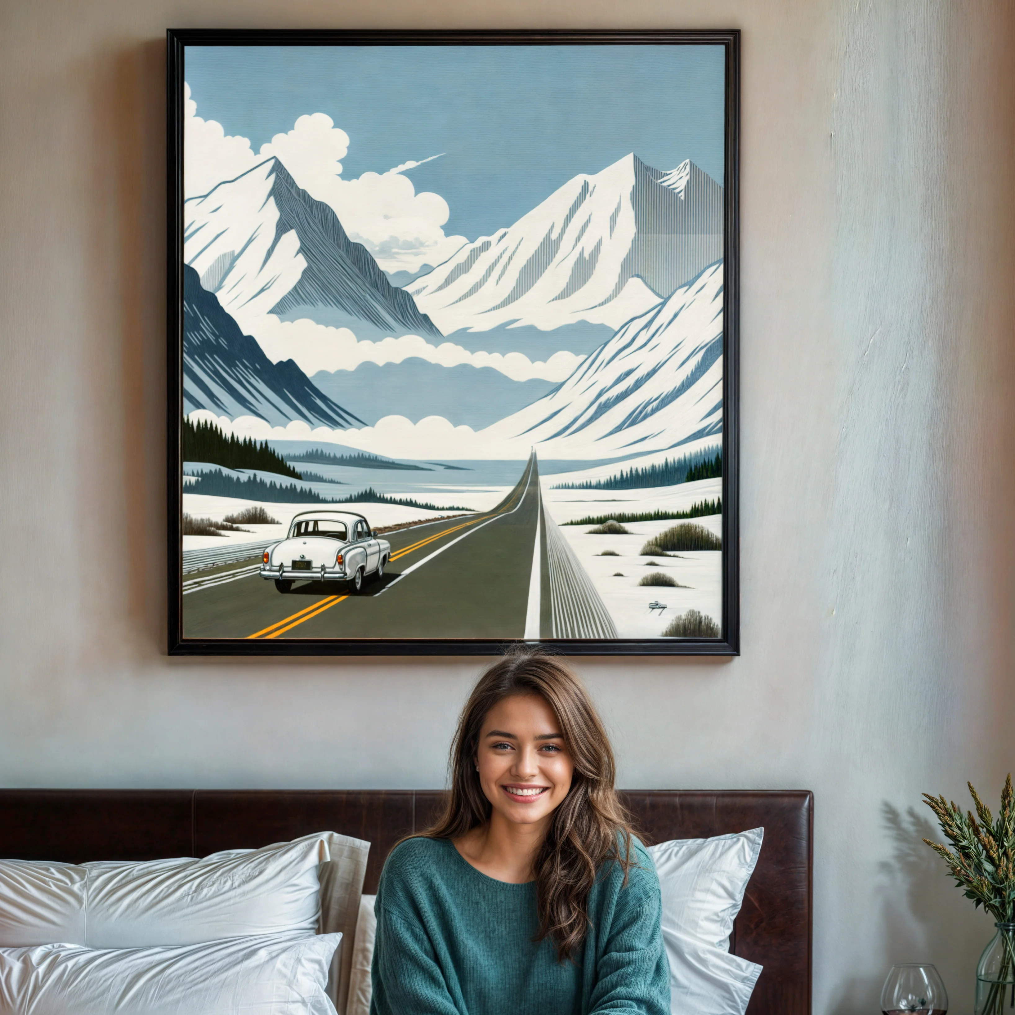 Canvas Print: "Alpine Journey" - Image 2
