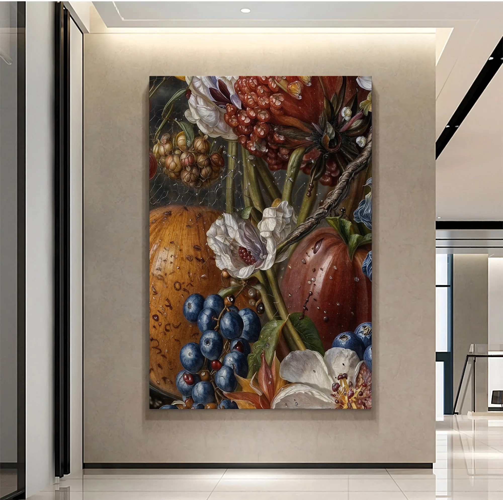 Canvas Print: "Baroque Bounty II" - Image 4