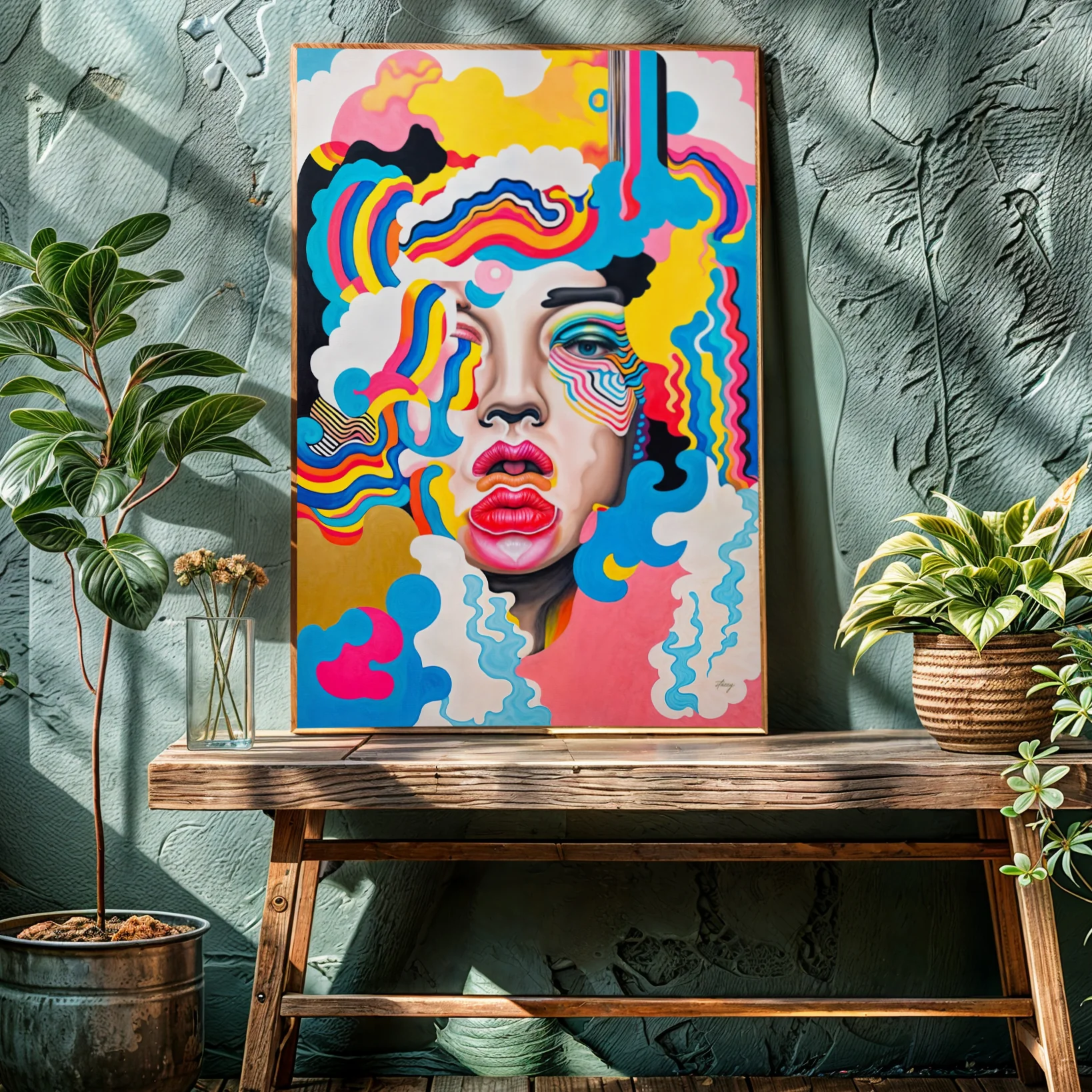 Canvas Print: "Candy Face" - Image 2