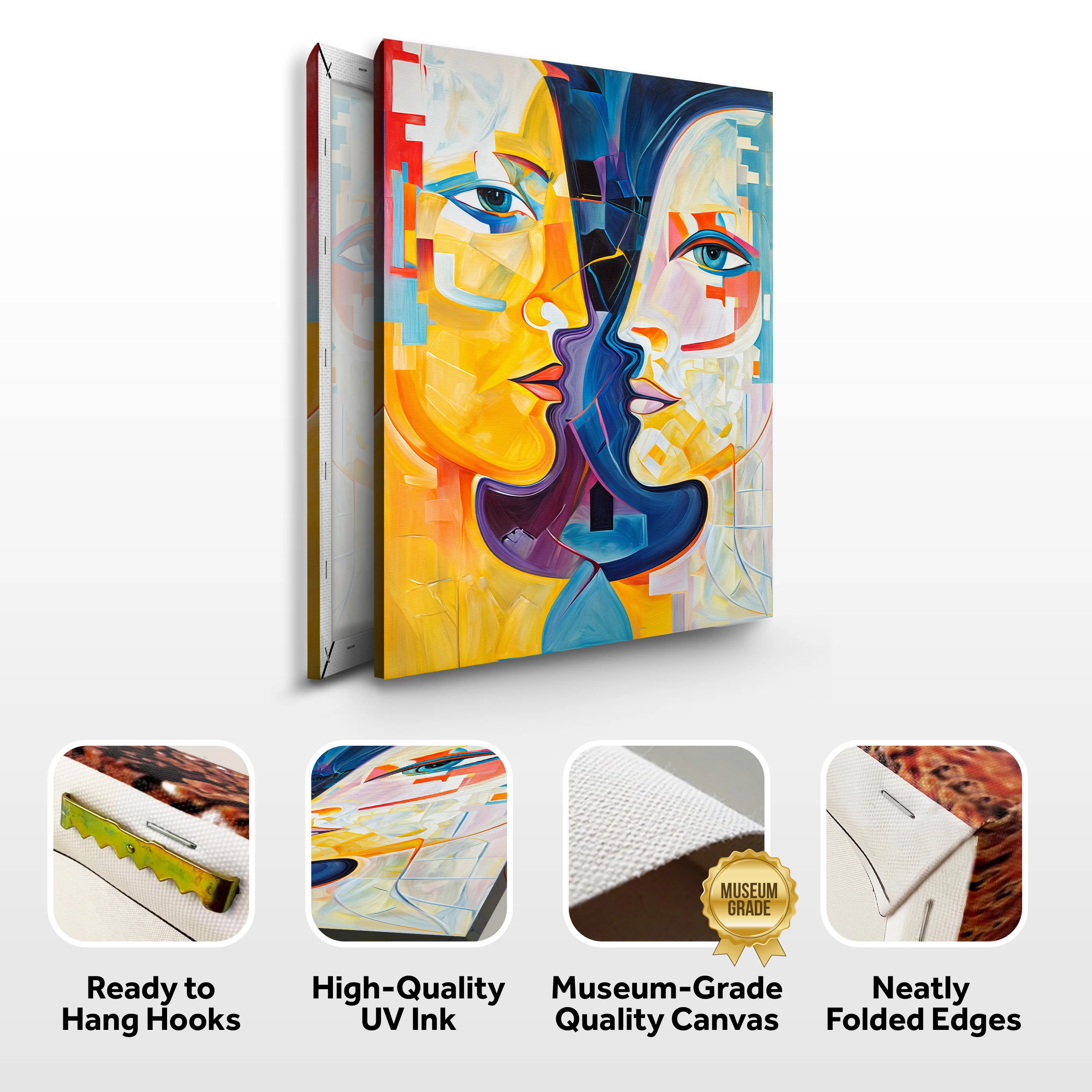 Canvas Print: "Chromatic Souls" - Image 6