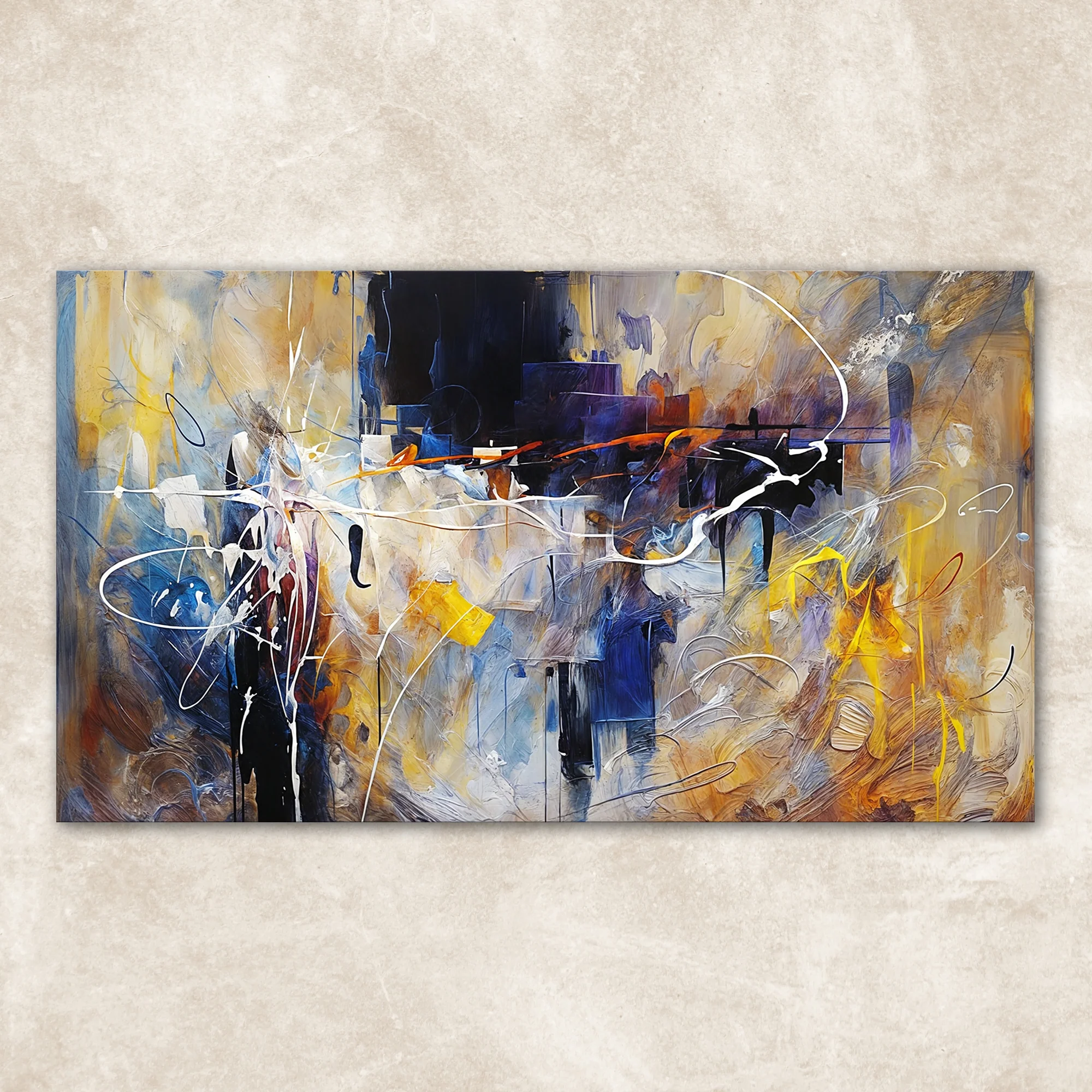 Canvas Print: "Colorplay Symphony" - Image 4