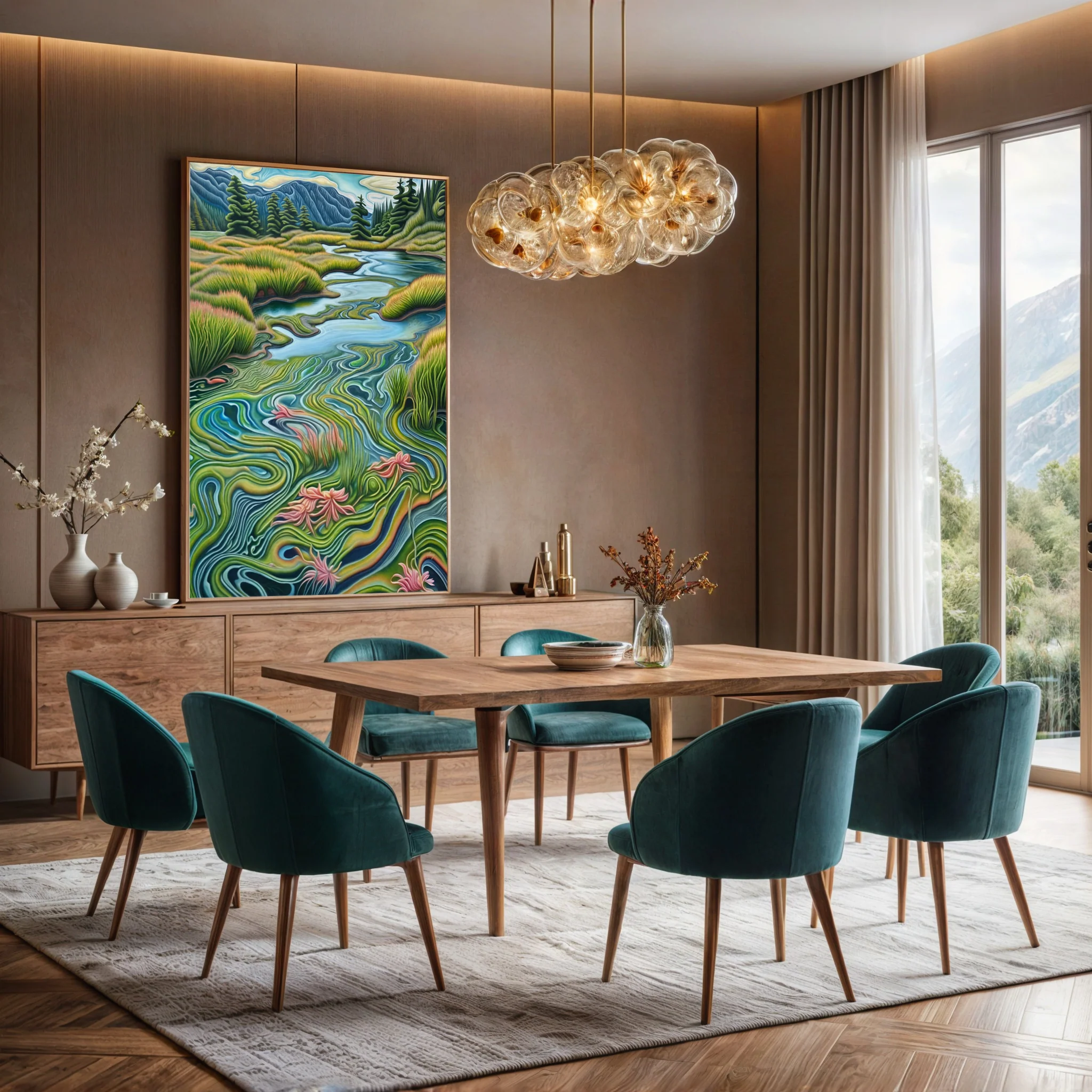 Canvas Print: "Flowing Serenity" - Image 4
