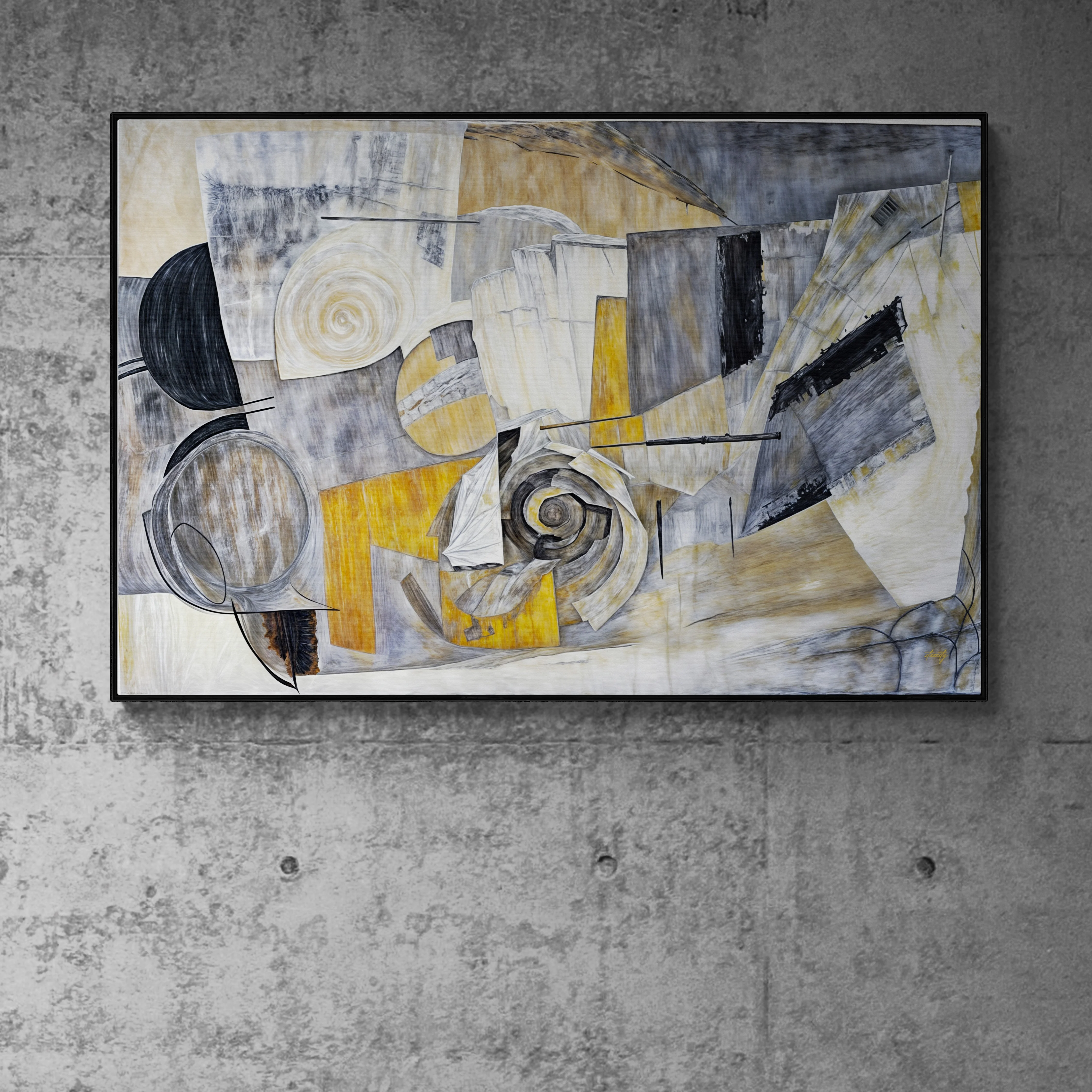 Canvas Print: "Harmonic Dissonance" - Image 3