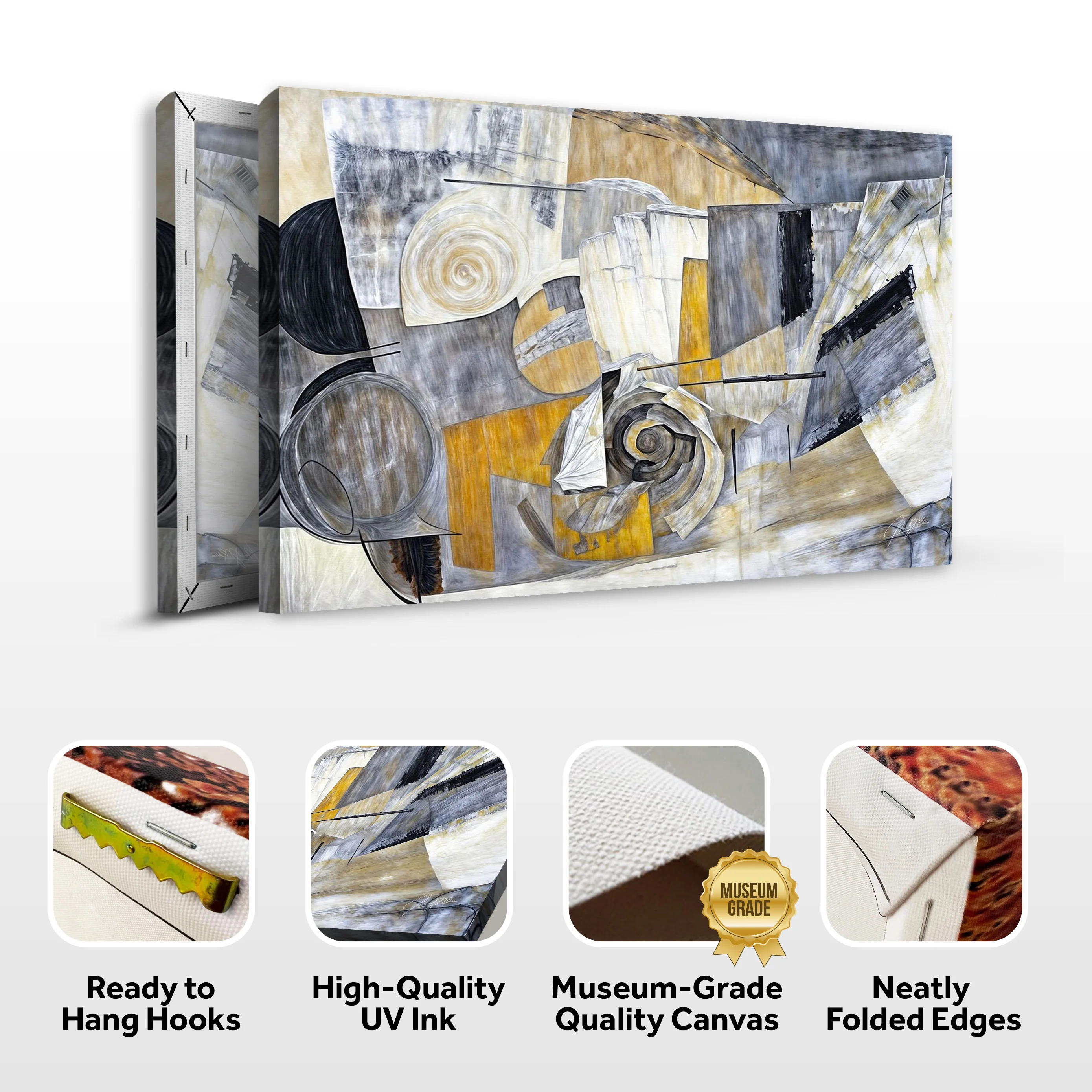 Canvas Print: "Harmonic Dissonance" - Image 4