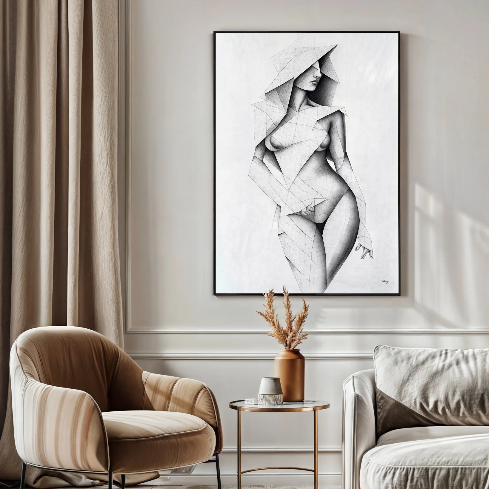 Canvas Print: "Tangible Point" - Image 3