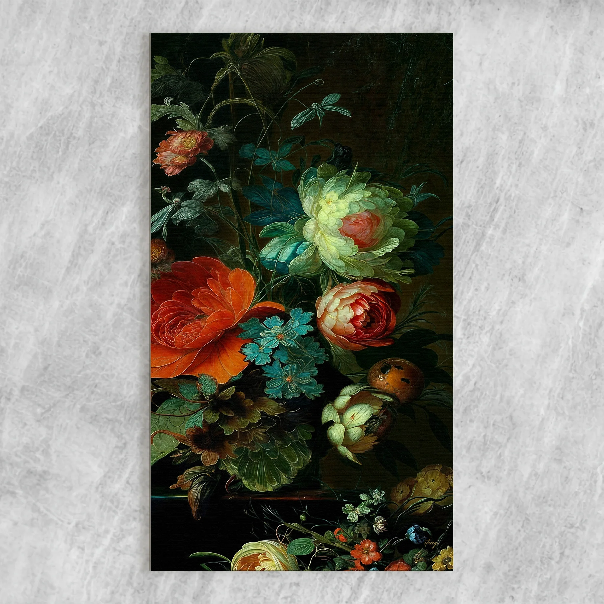 Canvas Print: "Verdant Elegance" - Image 4