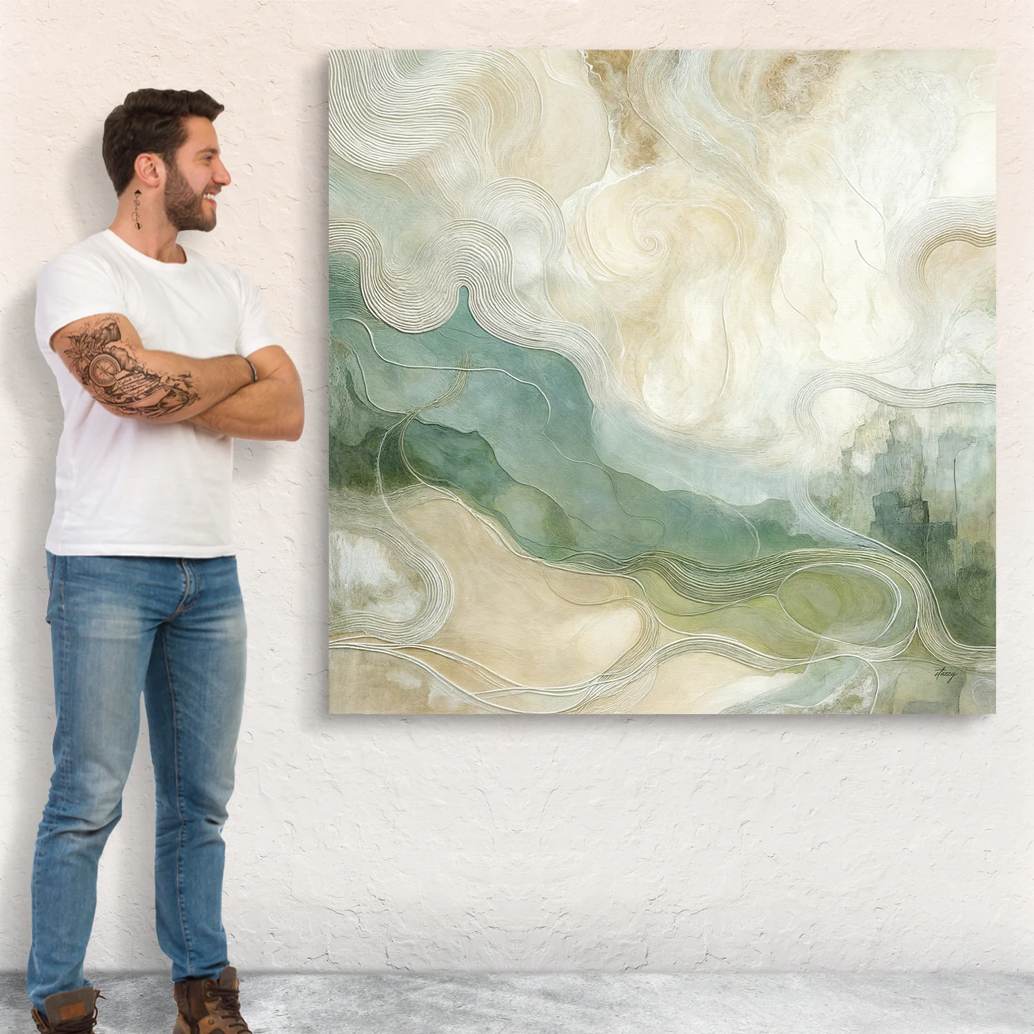 Canvas Print: "Whispering Currents" - Image 4