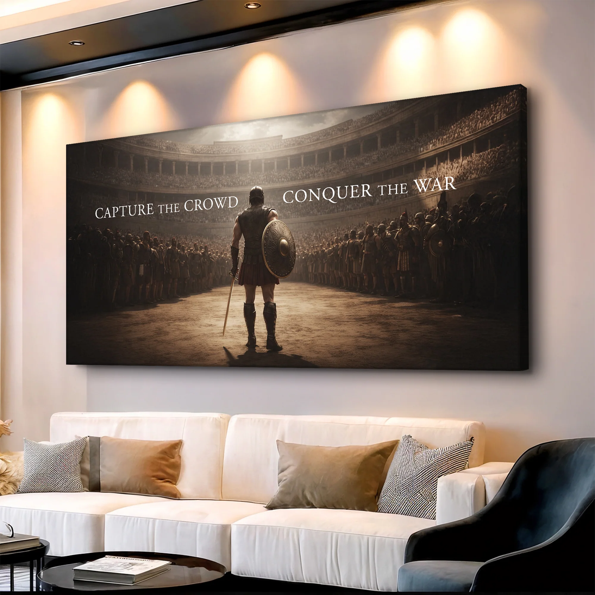 Capture The Crowd Conquer The War Wall Sign - Image 2