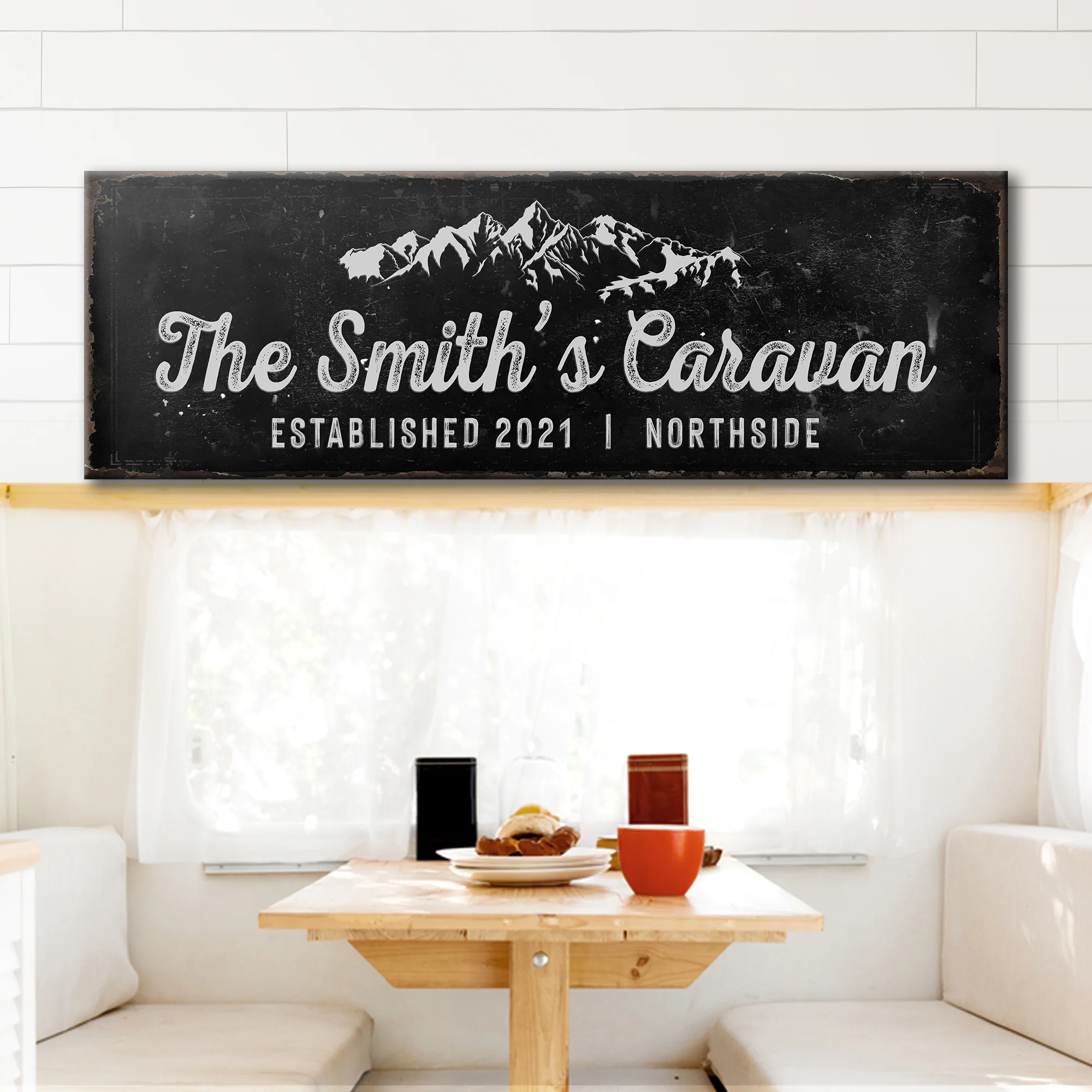 Caravan Last Name Sign - Image 6