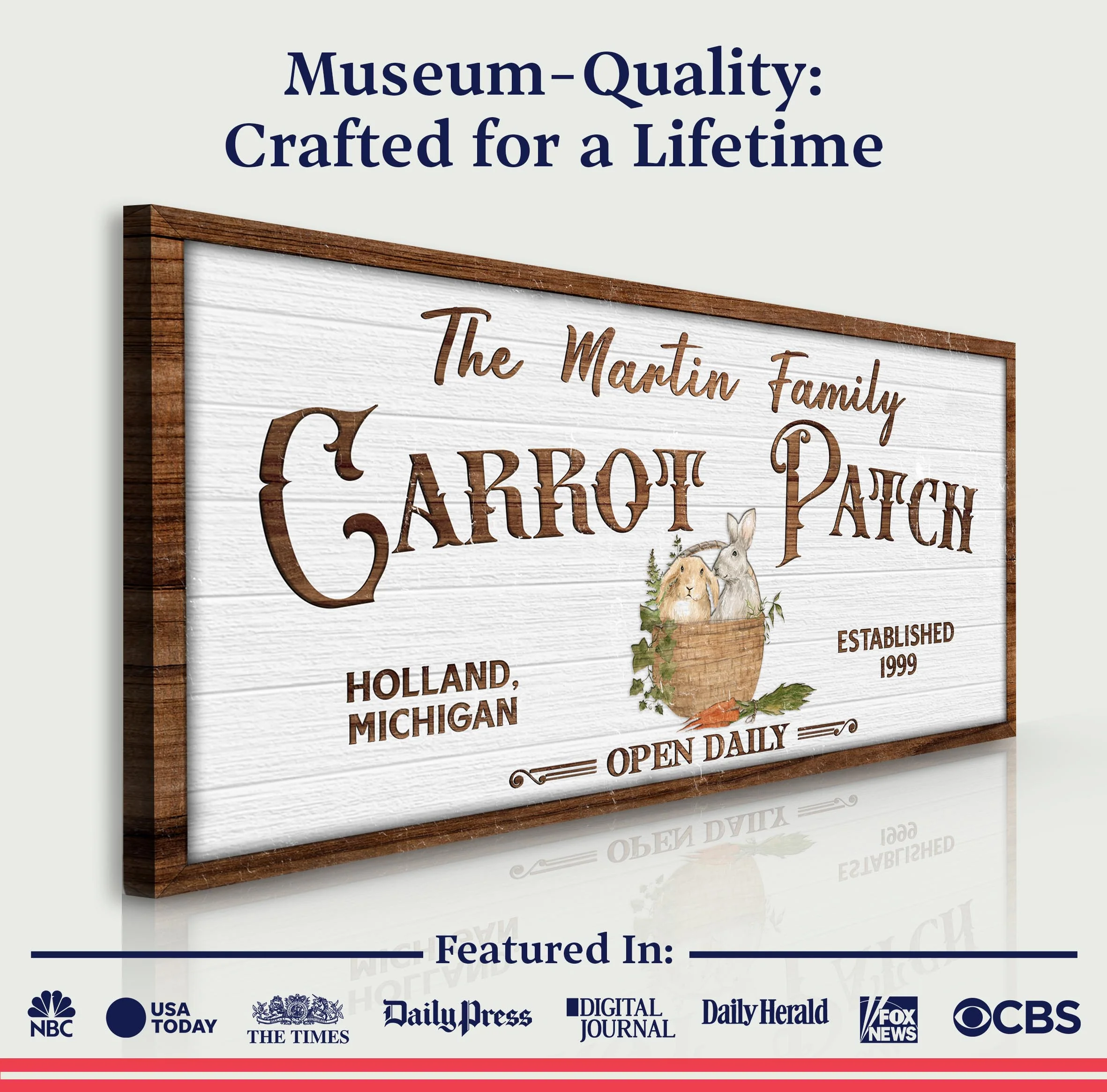 Carrot Patch Easter Sign III - Image 5