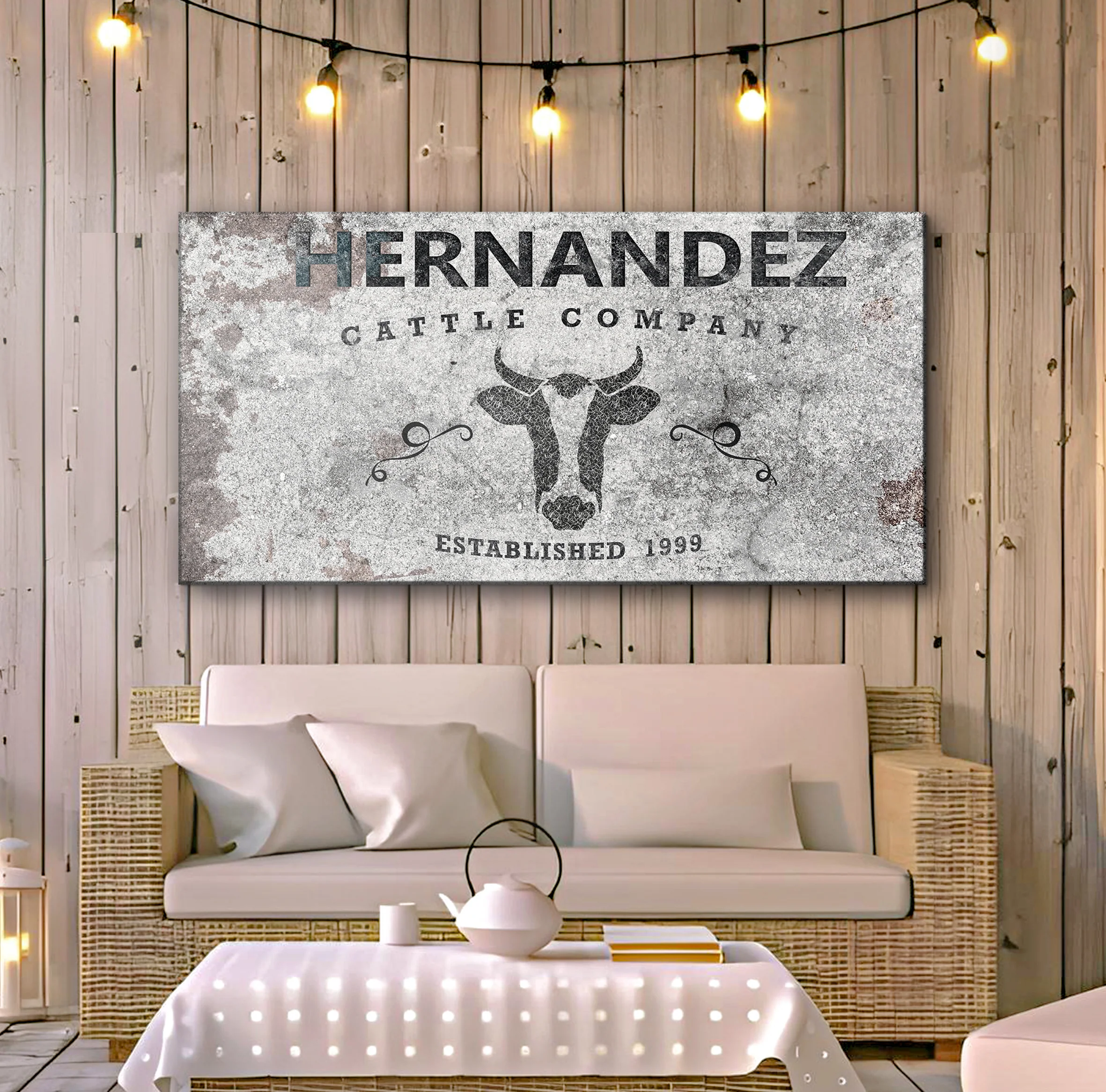 Cattle Company Sign II - Image 2