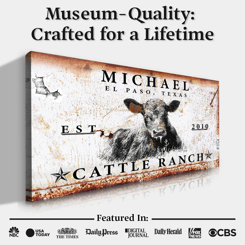 Cattle Ranch Sign X - Image 5